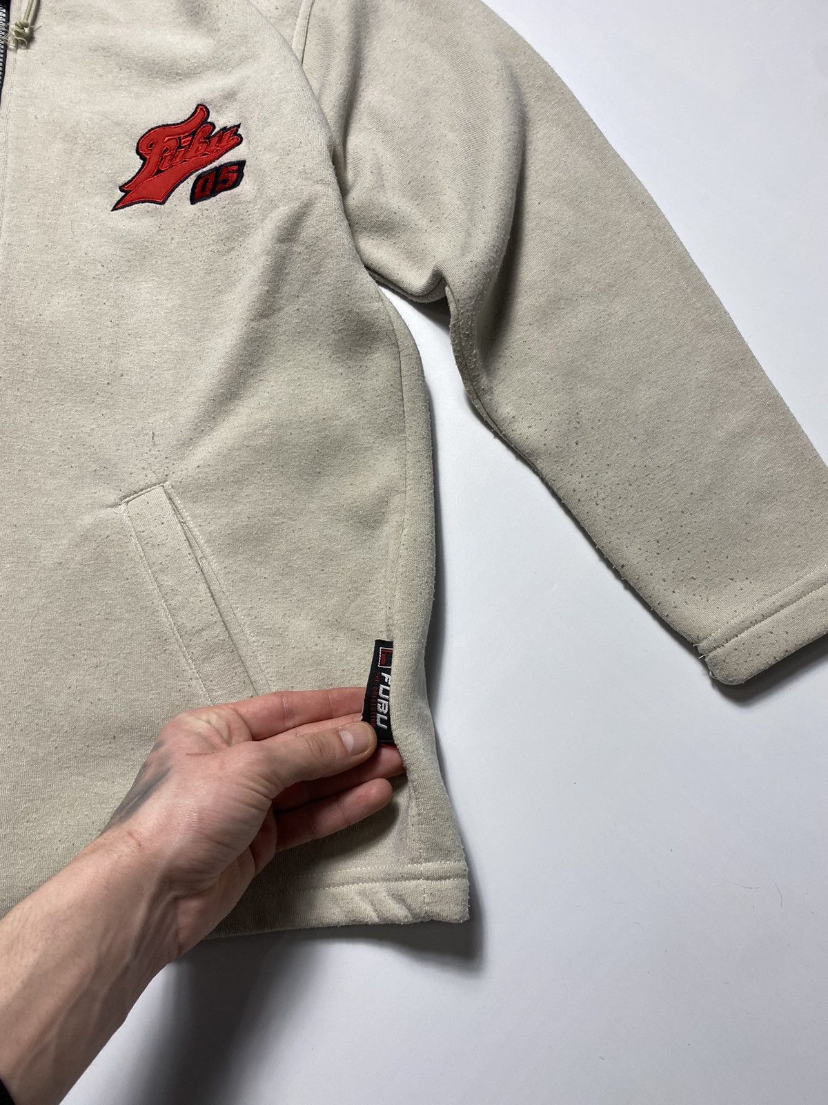 Fubu Vintage Fubu rap zip hoodie zipper size S Size US S / EU 44-46 / 1 - 12 Thumbnail