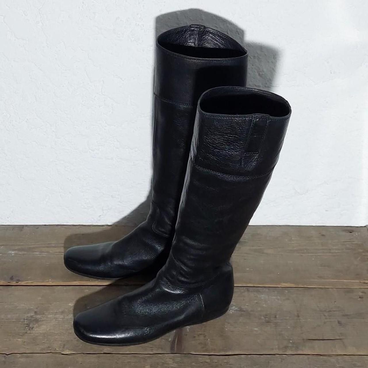 Miu Miu Miu miu riding tall boots Size US 7.5 / IT 37.5 - 1 Thumbnail