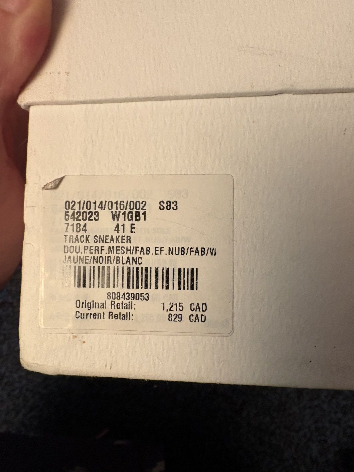 Balenciaga Balenciaga track runners yellow Size US 8 / EU 41 - 9 Thumbnail