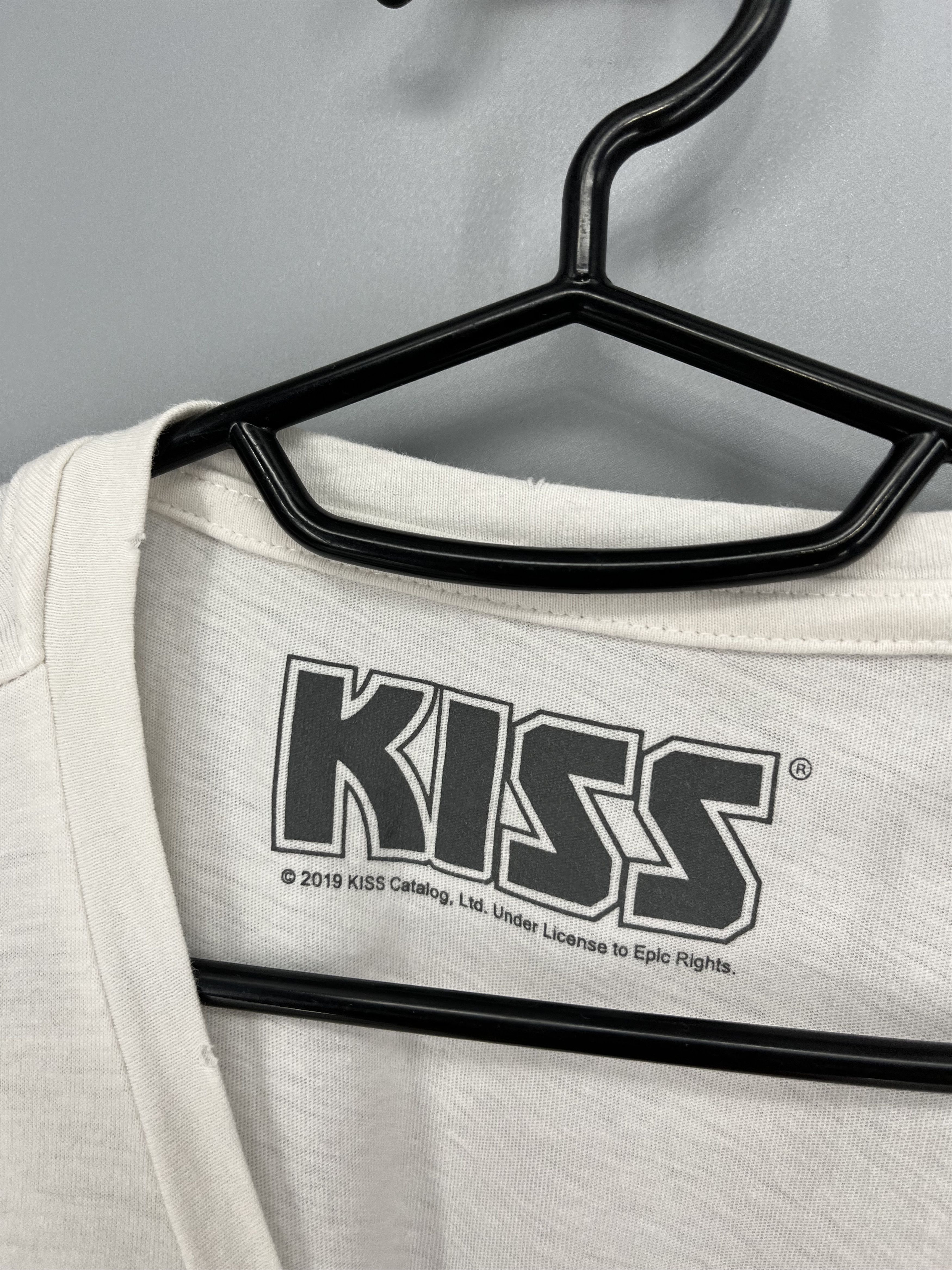 Band Tees Vintage Y2K KISS "You Pull The Trigger Of My Love Gun " Size M / US 6-8 / IT 42-44 - 8 Thumbnail