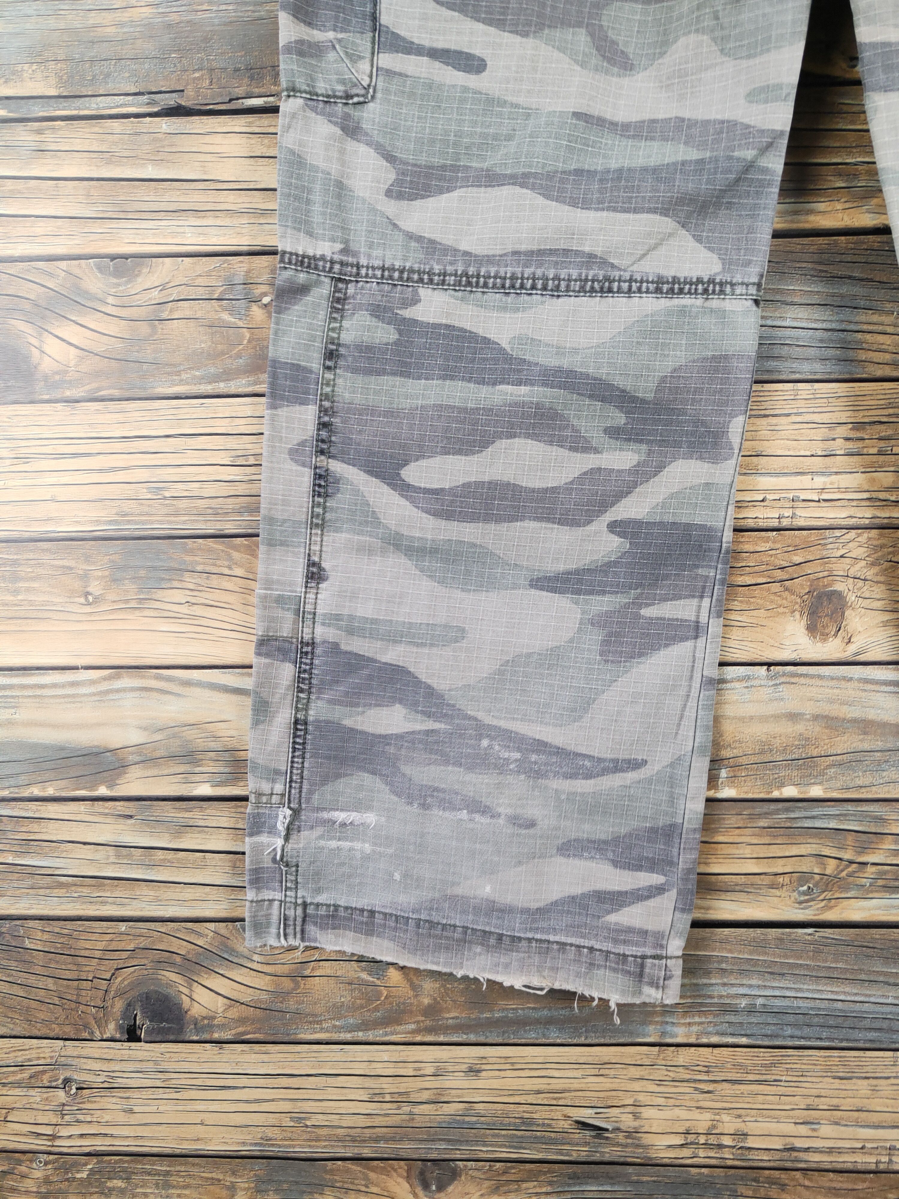 Gap DL Gap Kid Camouflage Multipocket Tactical Cargo Pants #486 Size 26" / US 2 / IT 38 - 9 Thumbnail