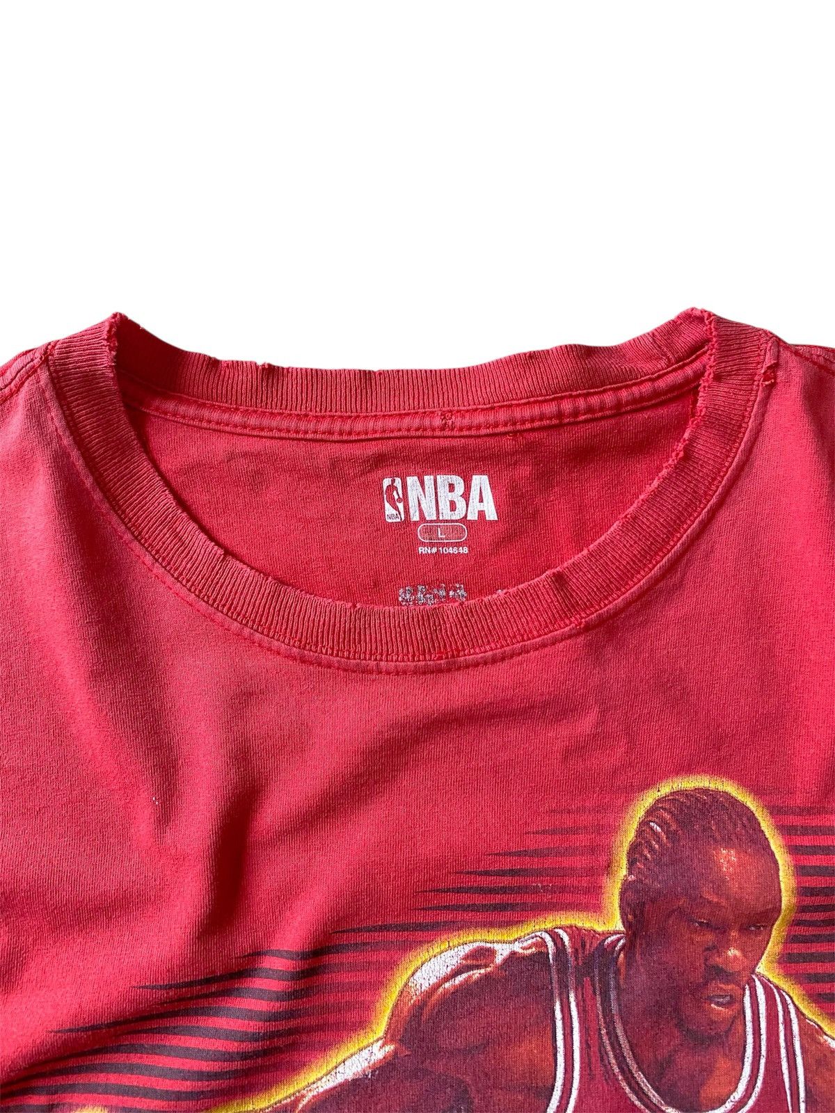 NBA Vintage NBA Ben Wallace Chicago Bulls T-Shirt Size US XL / EU 56 / 4 - 4 Thumbnail