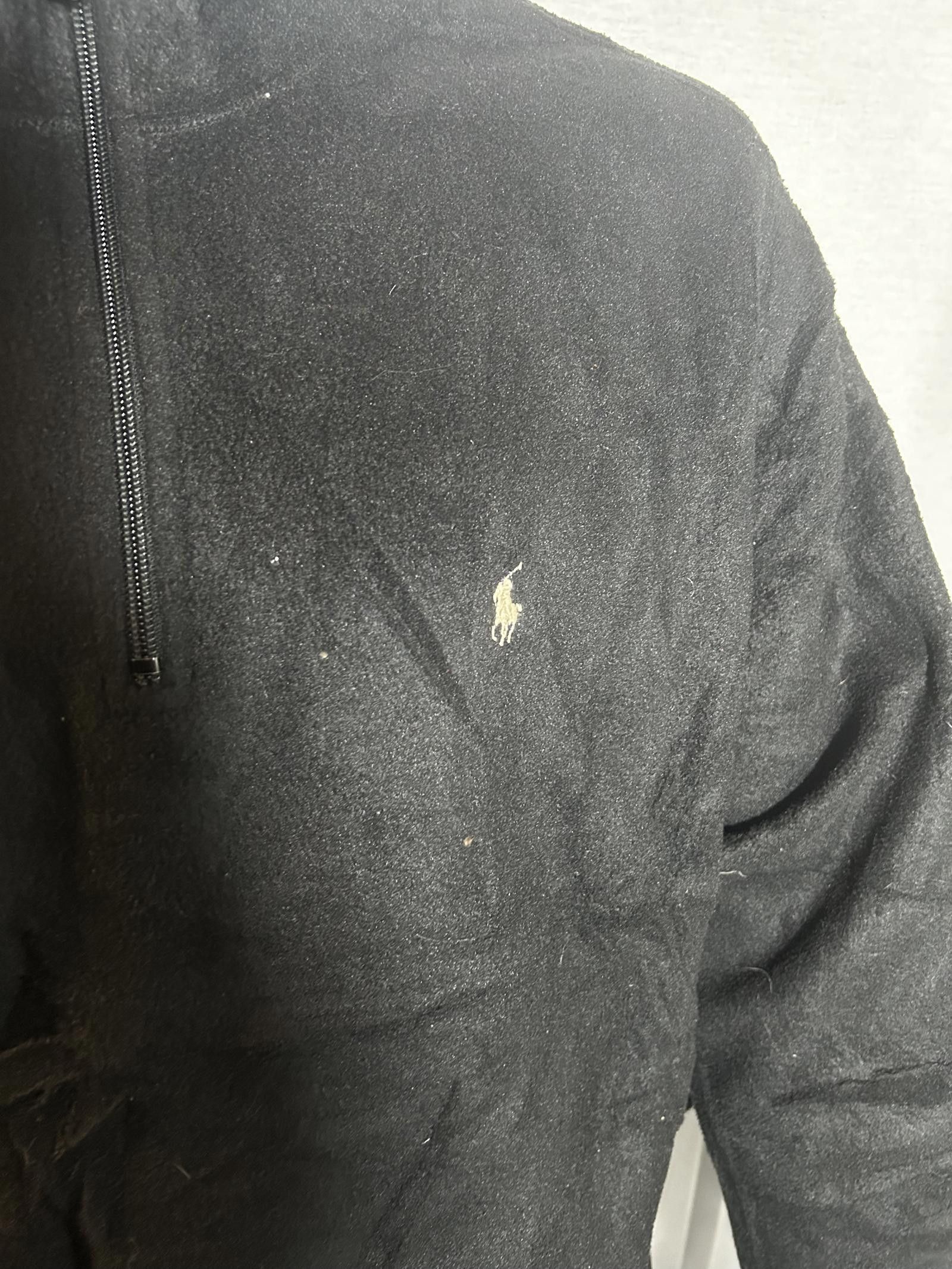Polo Ralph Lauren Polo Ralph Lauren Black Fleece Half-Zip Pullover Size US XXL / EU 58 / 5 - 4 Thumbnail