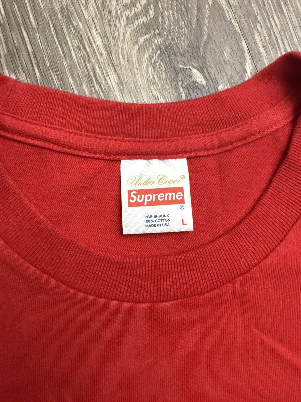 Supreme × Undercover Supreme x Undercover witch box logo tee Size US L / EU 52-54 / 3 - 3 Thumbnail