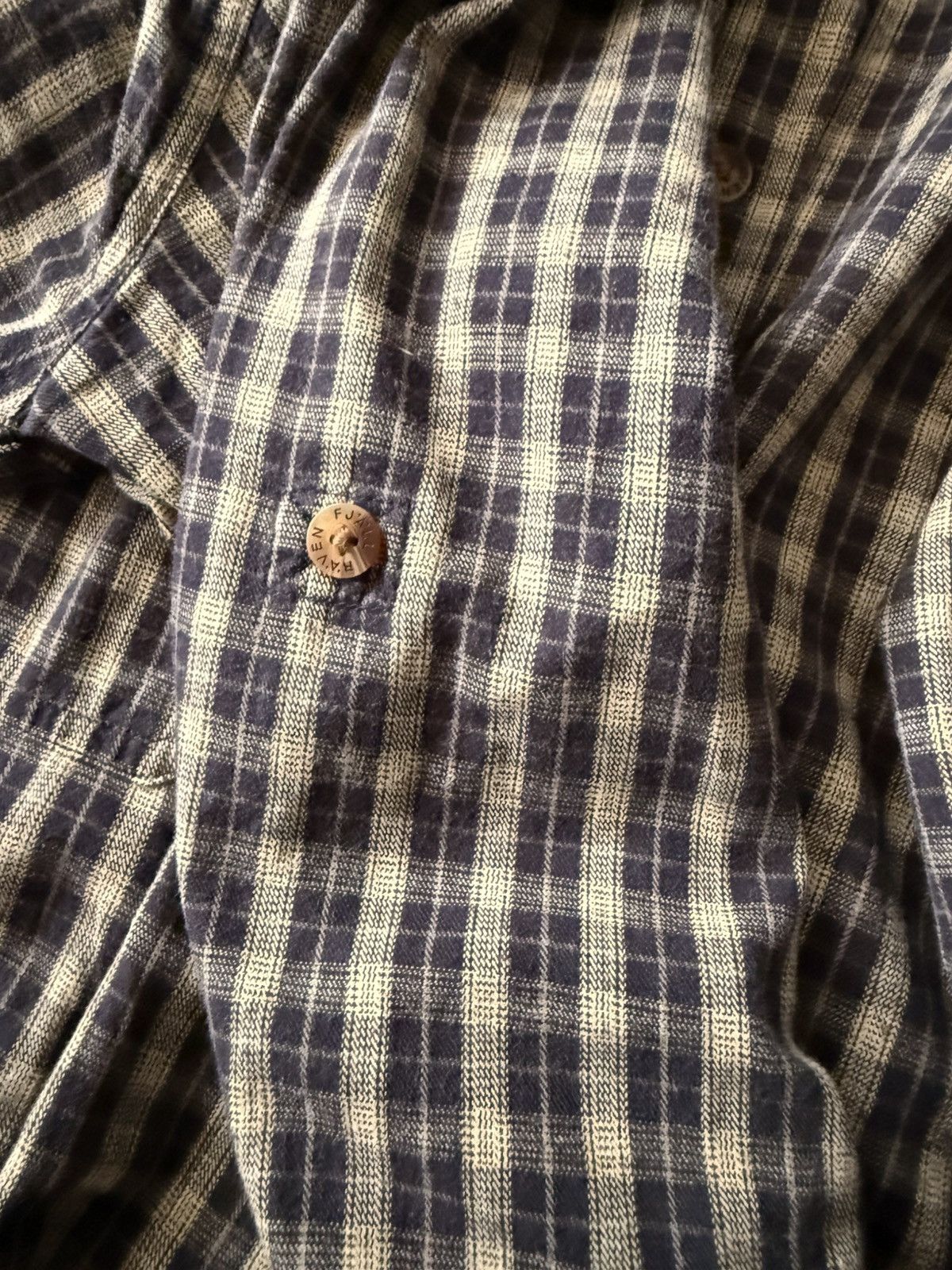 Fjallraven Fjällräven Plaid Flannel Shirt Blue White Check Long Sleeve Size US L / EU 52-54 / 3 - 6 Thumbnail