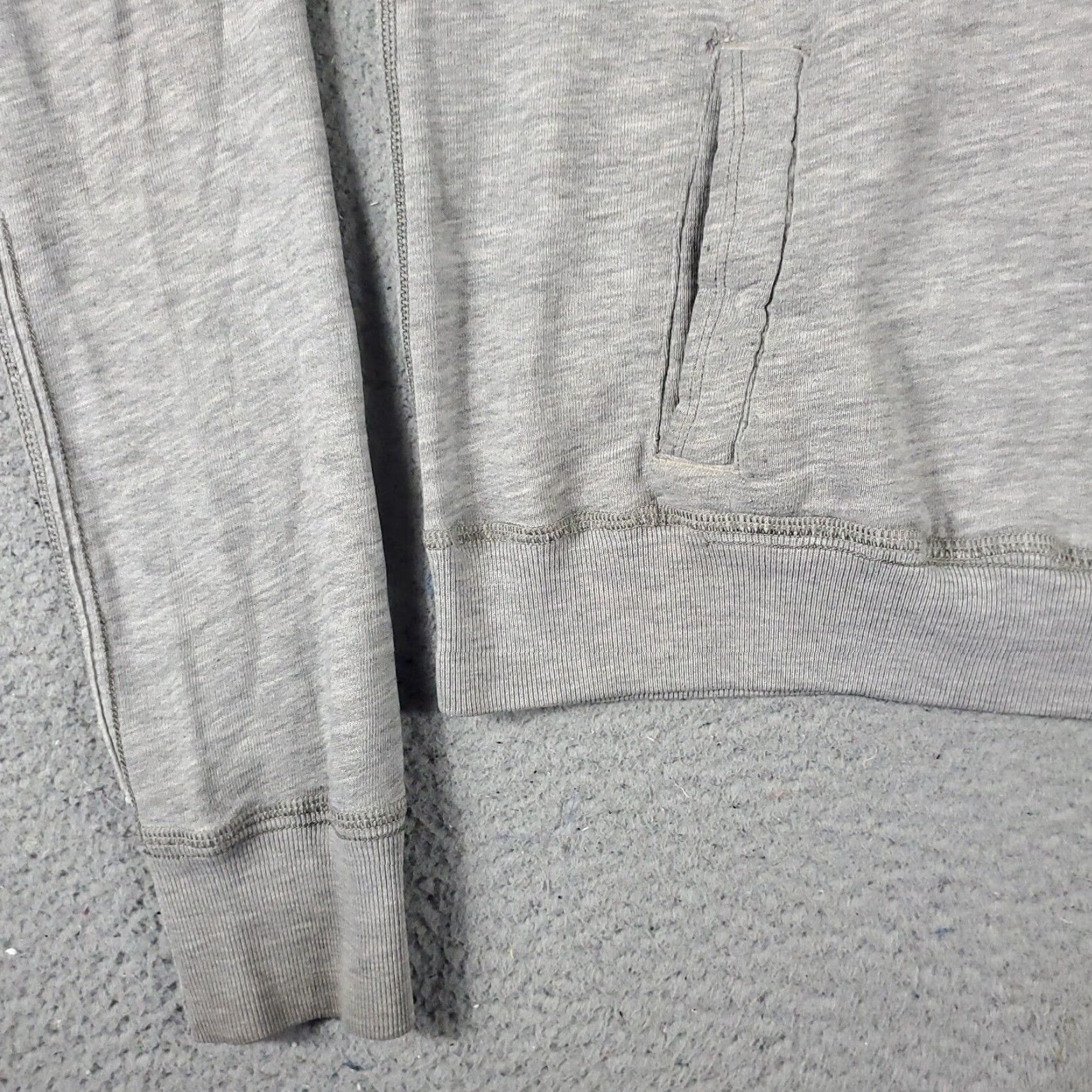 Abercrombie & Fitch Abercrombie & Fitch Hoodie Womens Medium Gray Cotton Blend Pullover Sweatshirt Size M / US 6-8 / IT 42-44 - 4 Thumbnail