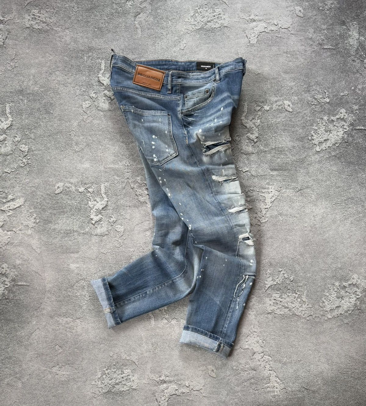 Dsquared2 Dsquared2 48 denim pant trouser Jean chino distressed skater Size US 34 / EU 50 - 1 Thumbnail