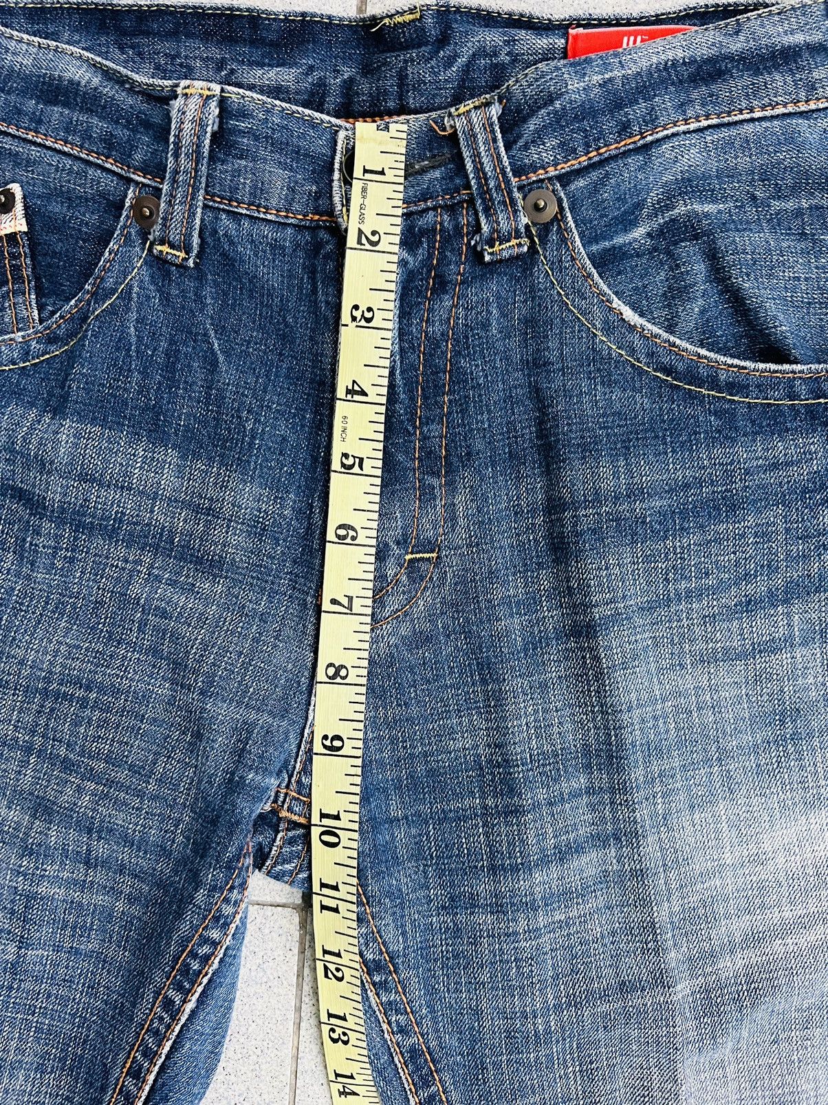 Japanese Brand × Uniqlo RARE Uniqlo UJ Distressed Selvedge Jeans Size US 30 / EU 46 - 12 Thumbnail