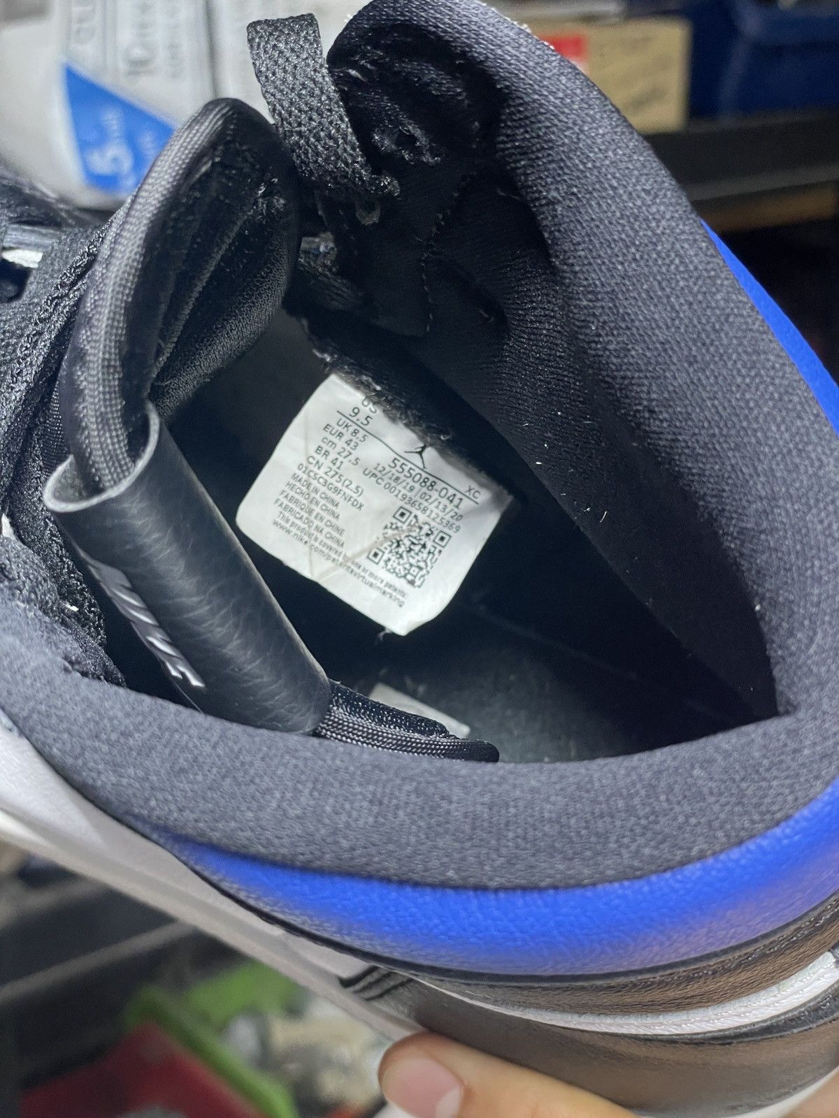 Jordan Brand × Nike Air Jordan 1 retro high royal toe Size US 9.5 / EU 42-43 - 12 Thumbnail