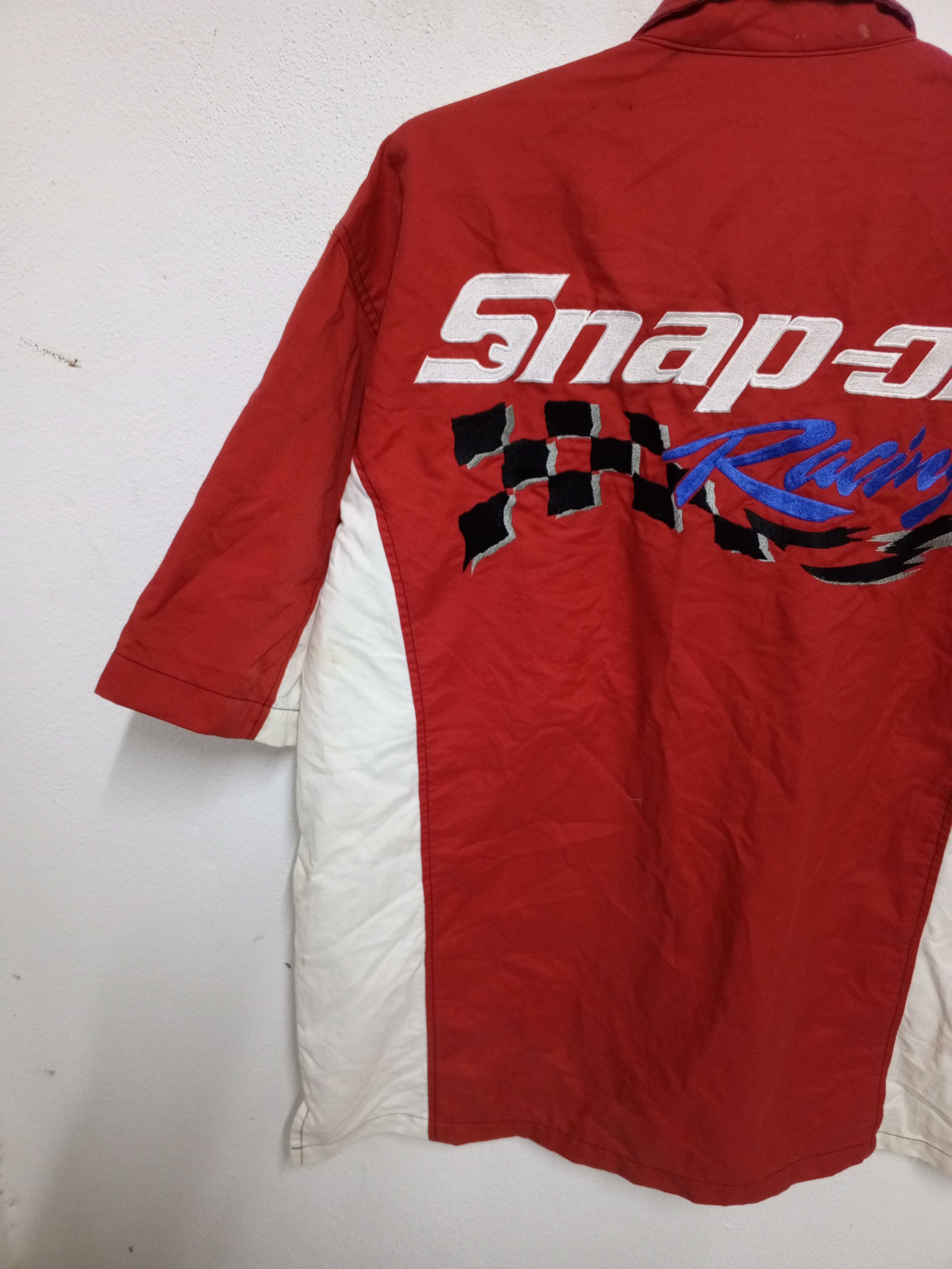 Japanese Brand × NASCAR SNAP ON RACING UNIFORM Size US XL / EU 56 / 4 - 5 Thumbnail