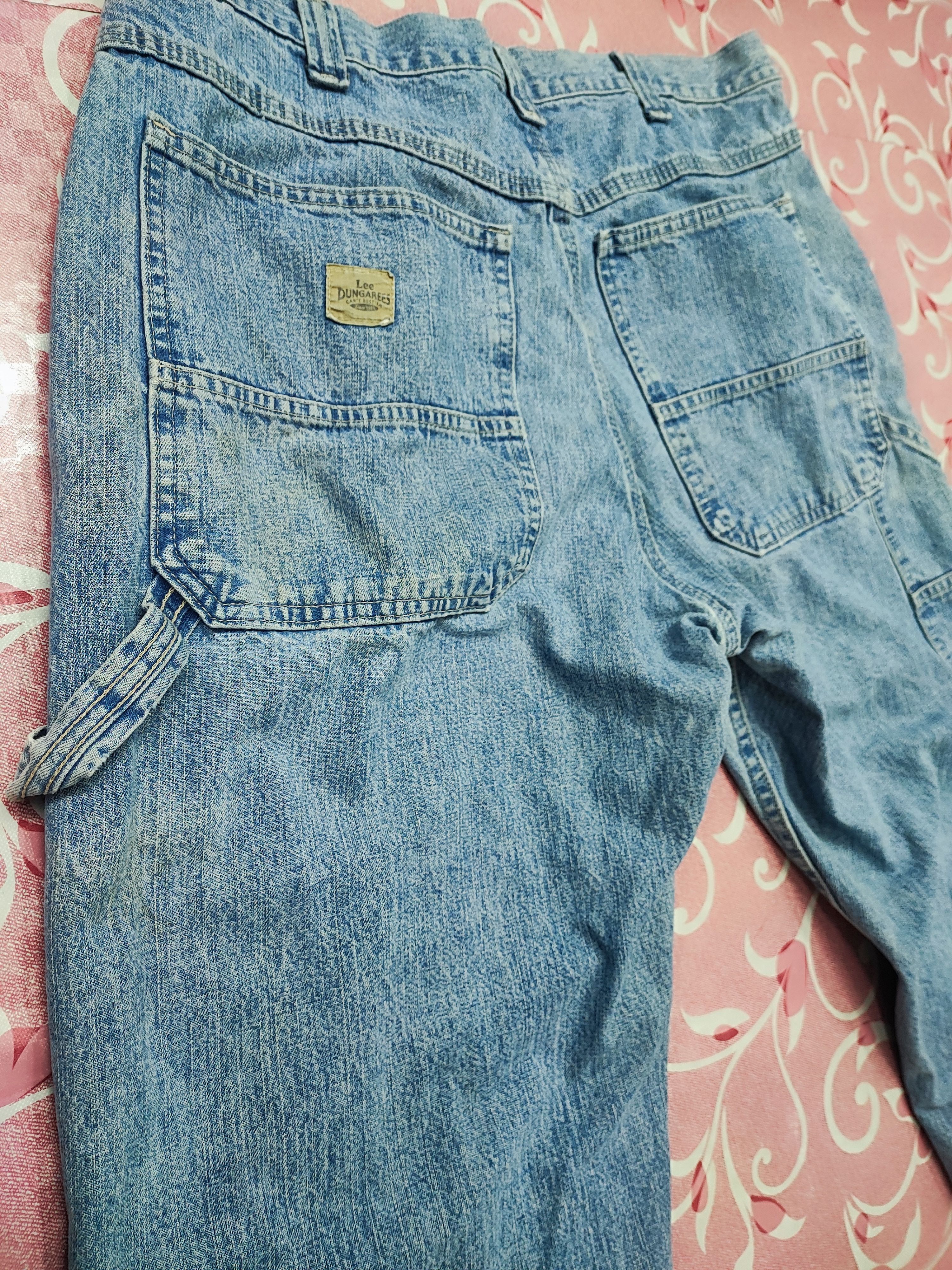 Lee × Vintage Lee Dungarees Carpenter Jeans Size US 36 / EU 52 - 4 Thumbnail