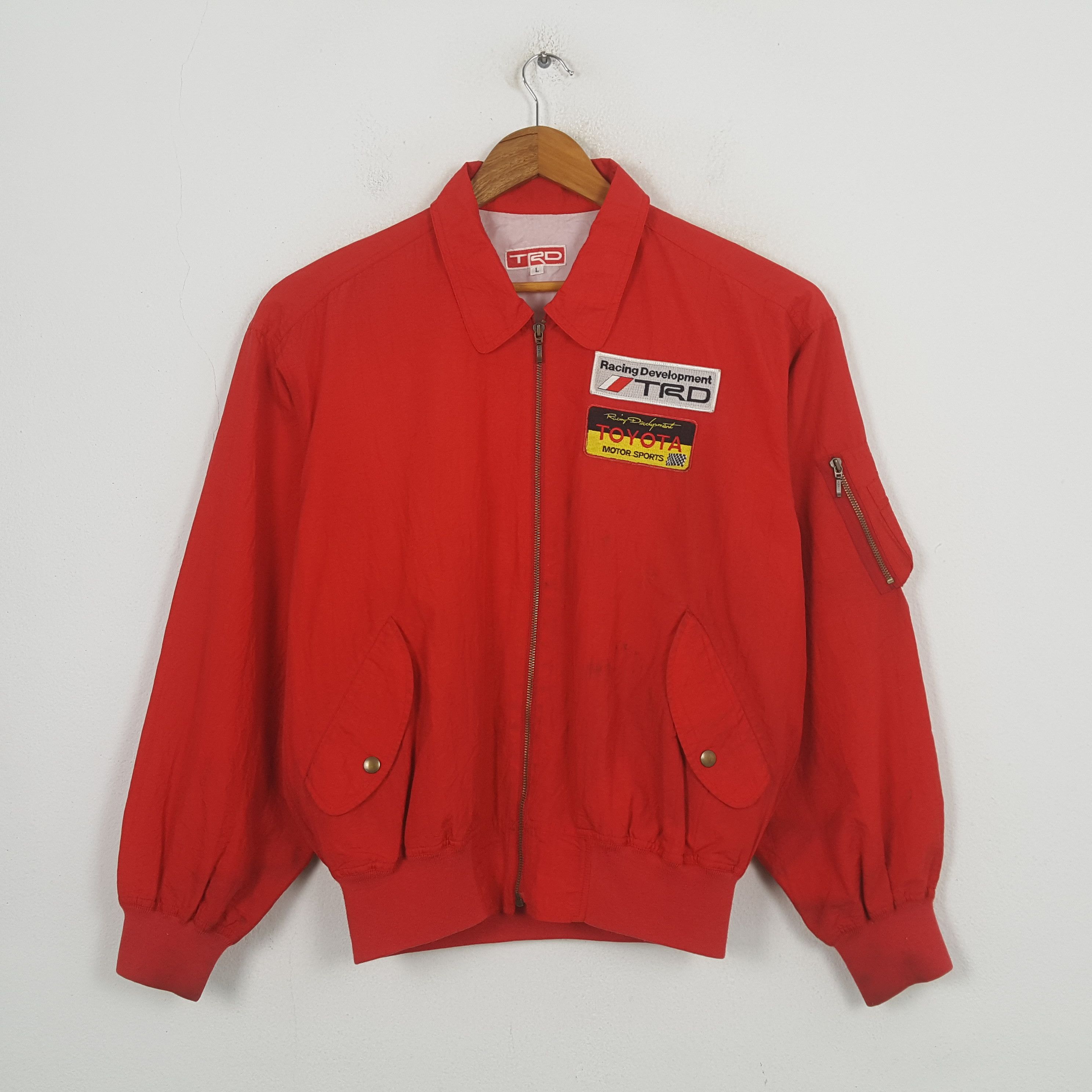 Vintage Toyota Motorsport TRD Racing Development Jacket C300N2 Size US XL / EU 56 / 4 - 3 Thumbnail