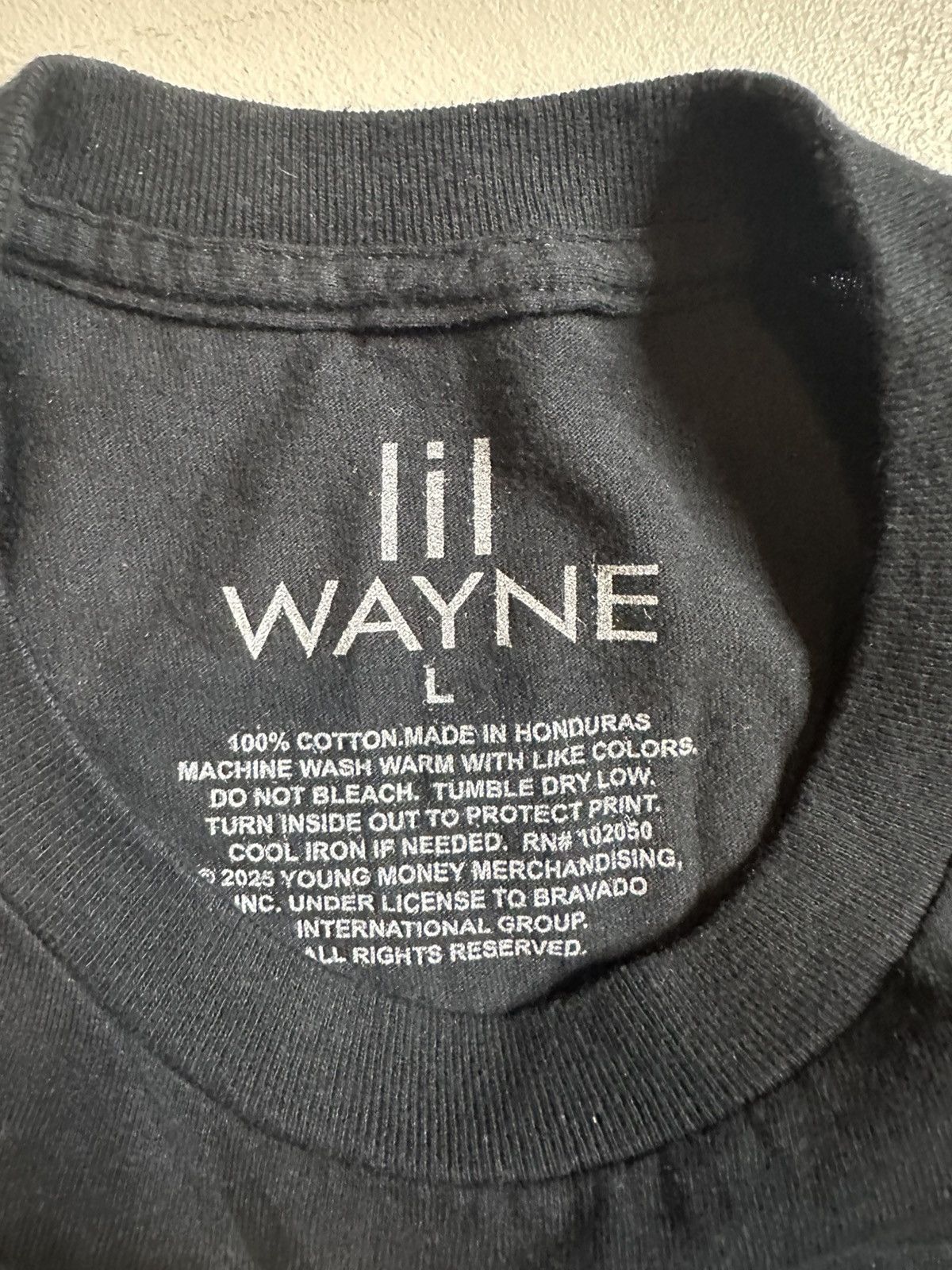 Rap Tees 2025 Lil Wayne Tha Carter 3 Rap Album T Shirt Size US L / EU 52-54 / 3 - 4 Thumbnail