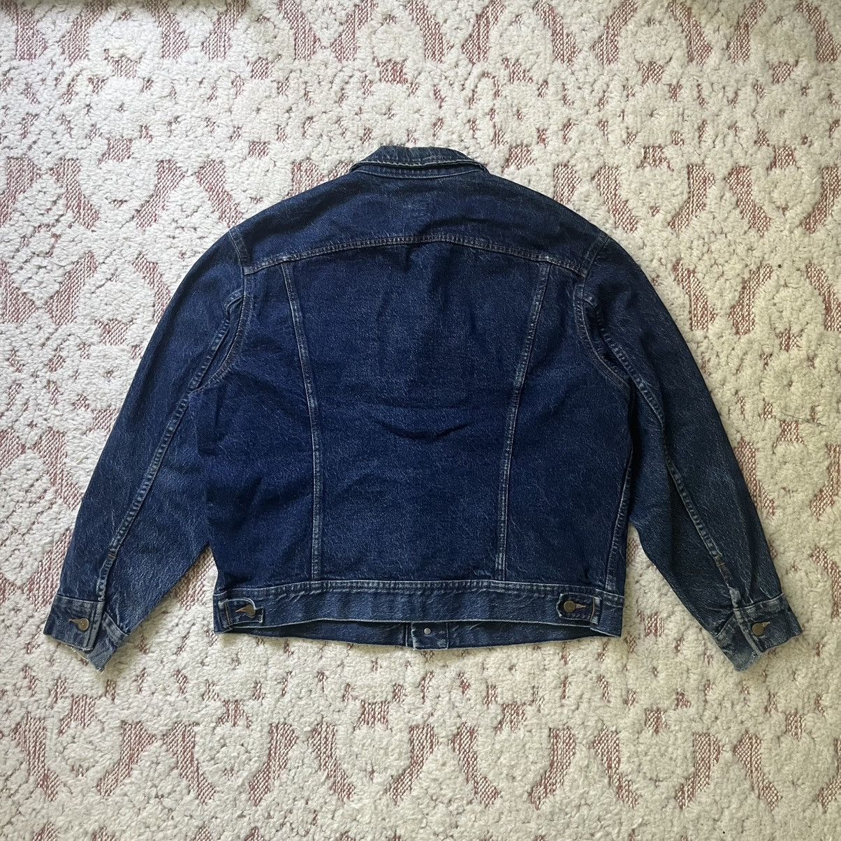 Lee × Vintage Vintage 80s Lee Riders USA Denim Jacket - Faded Blue Size US L / EU 52-54 / 3 - 8 Thumbnail