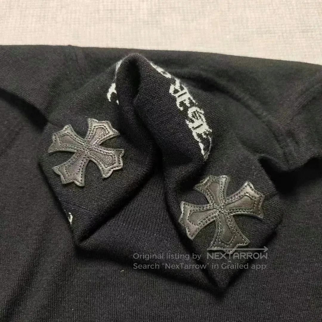 Chrome Hearts chrome hearts cross flower turtleneck sweater. Size US XL / EU 56 / 4 - 4 Thumbnail