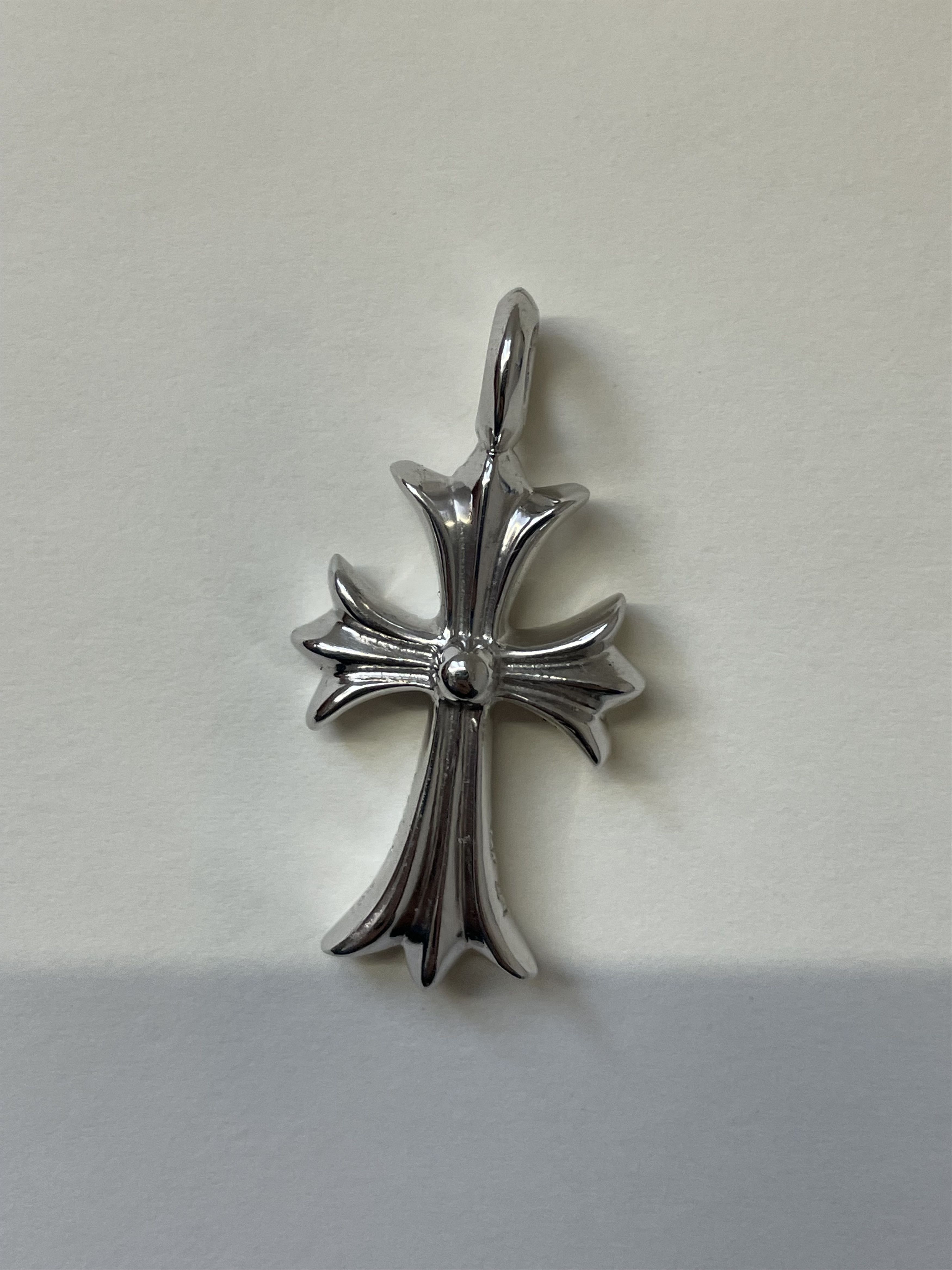 Chrome Hearts Chrome Hearts 18K White Gold Pink Saph Tiny Charm Pendant Size ONE SIZE - 7 Thumbnail