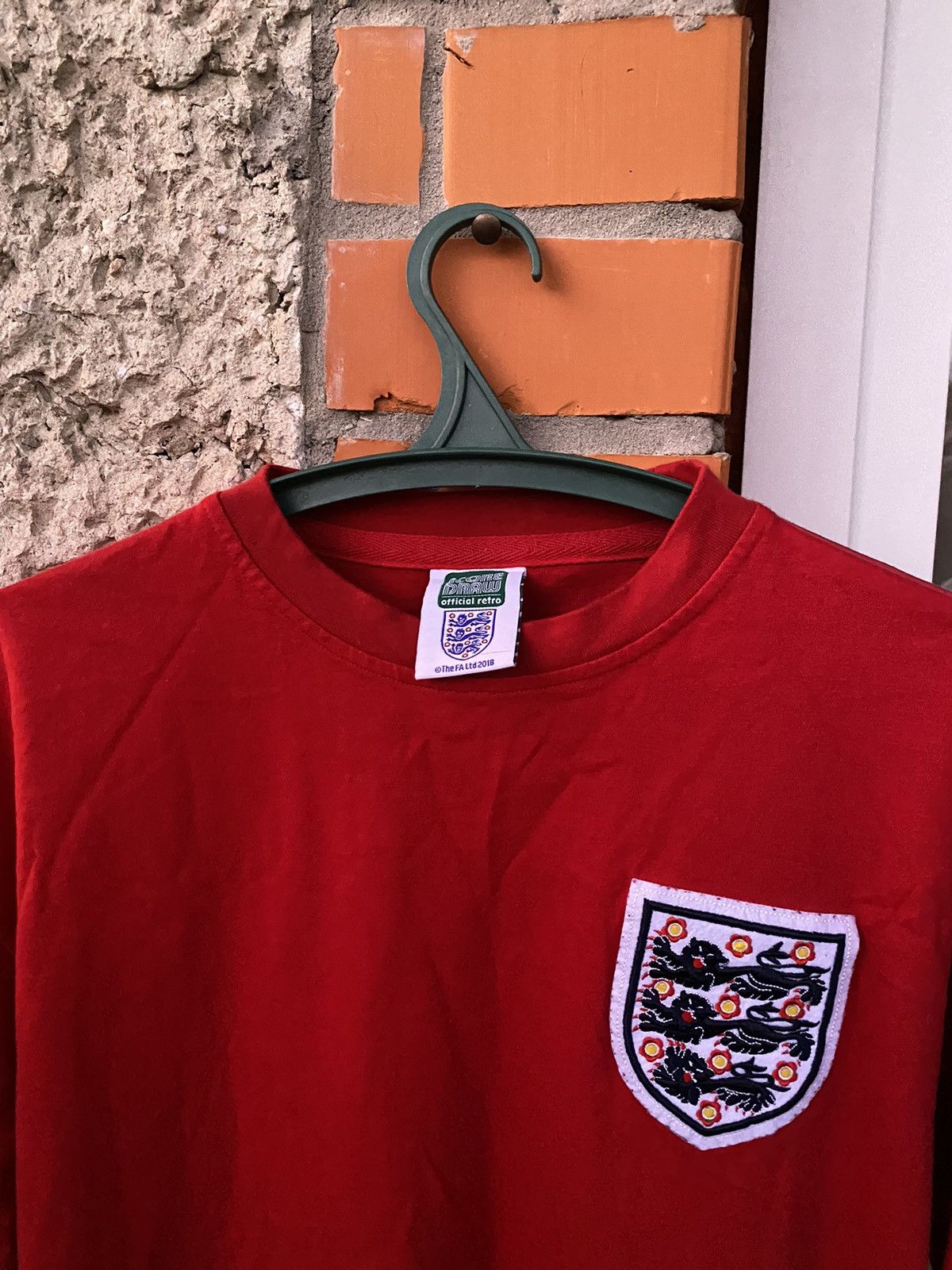 Other Vintage England Red Long Sleeve T-shirt #6 Soccer Jersey 90s Size US L / EU 52-54 / 3 - 2 Thumbnail