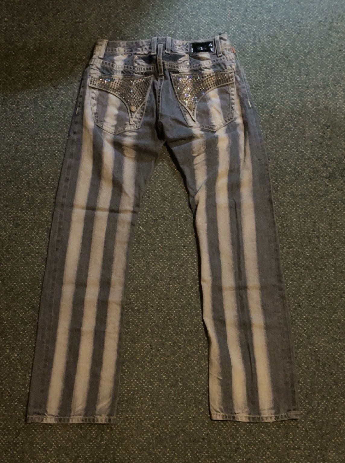 Robins Jeans ROBIN JEANS - BLUE PRISONERS Size 33 Size US 33 - 2 Thumbnail