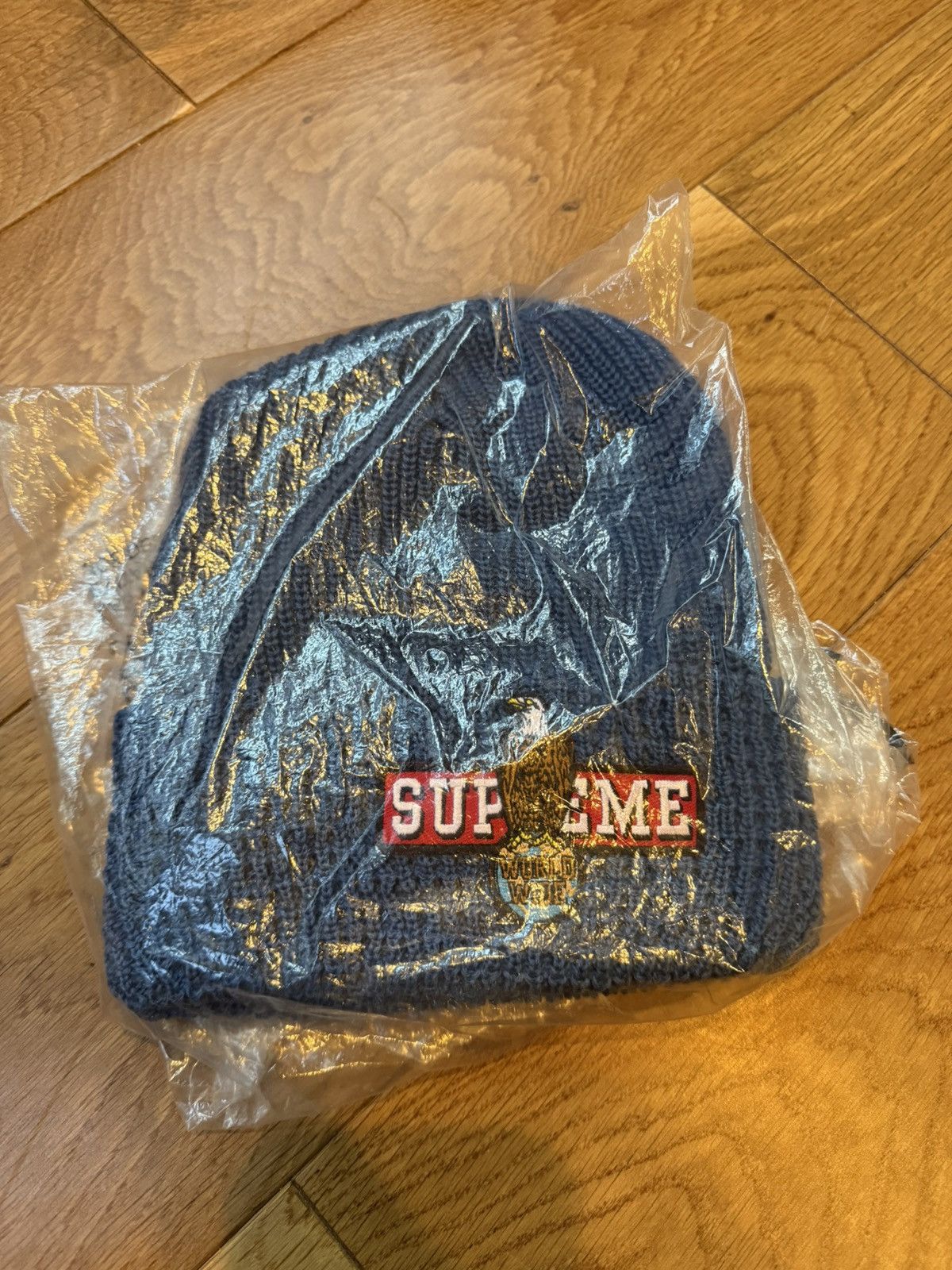 Supreme Supreme Eagle Waffle Beanie FW23 Size ONE SIZE - 2 Thumbnail