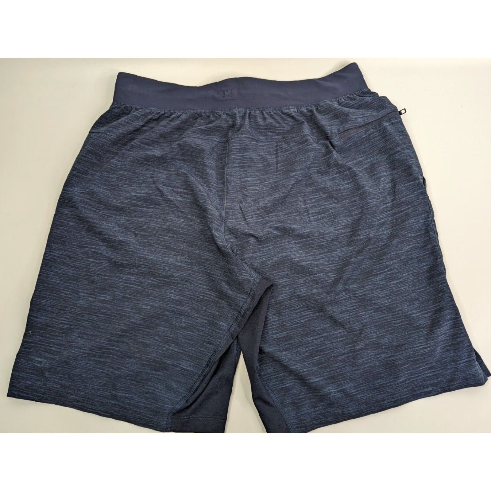 Lululemon Lululemon Shorts Mens L Blue Heather Allover T.H.E. Short LM7AAWS Athletic Activewear Pants Casual Size US 33 - 3 Thumbnail