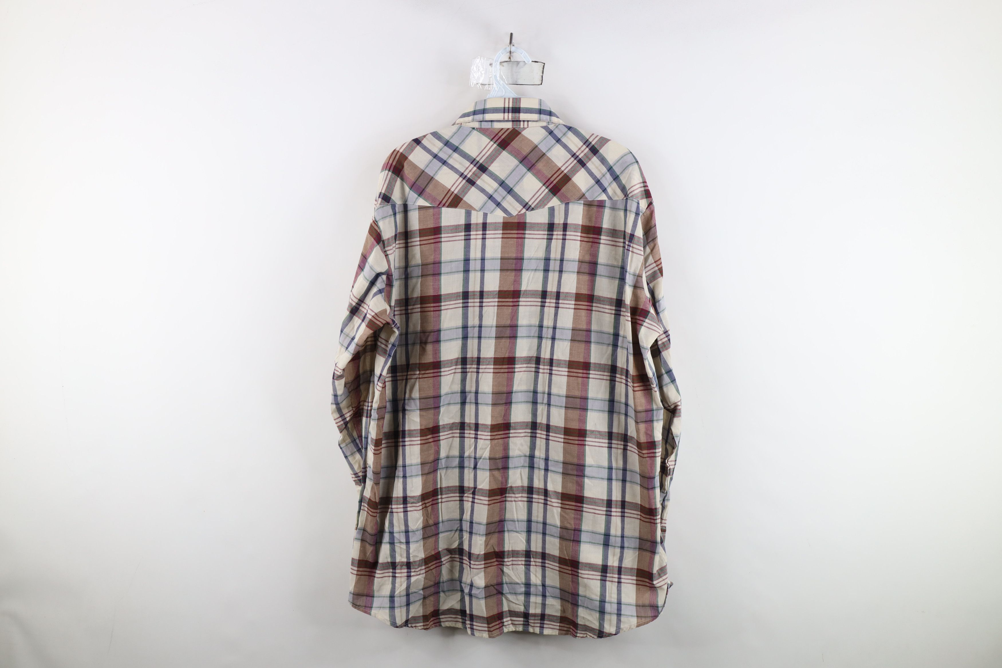 Vintage Vintage 70s Streetwear Western Cowboy Snap Button Shirt Size US M / EU 48-50 / 2 - 11 Thumbnail