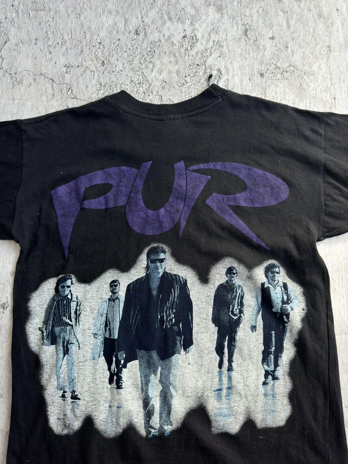 Band Tees × Vintage Vintage 1990 PUR Pop Band T Shirt Tee Size US M / EU 48-50 / 2 - 6 Thumbnail