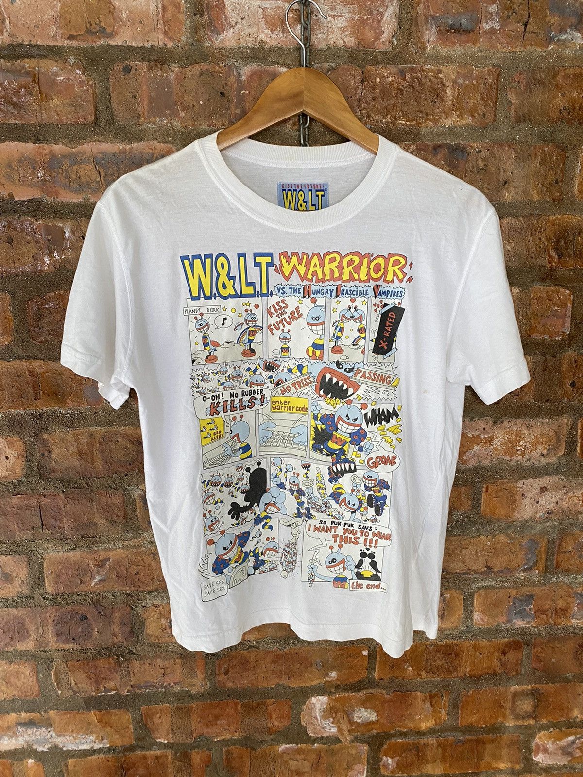 Walter Van Beirendonck SS98 W&LT Puk Puk punk Comic Tee Size US M / EU 48-50 / 2 - 2 Thumbnail