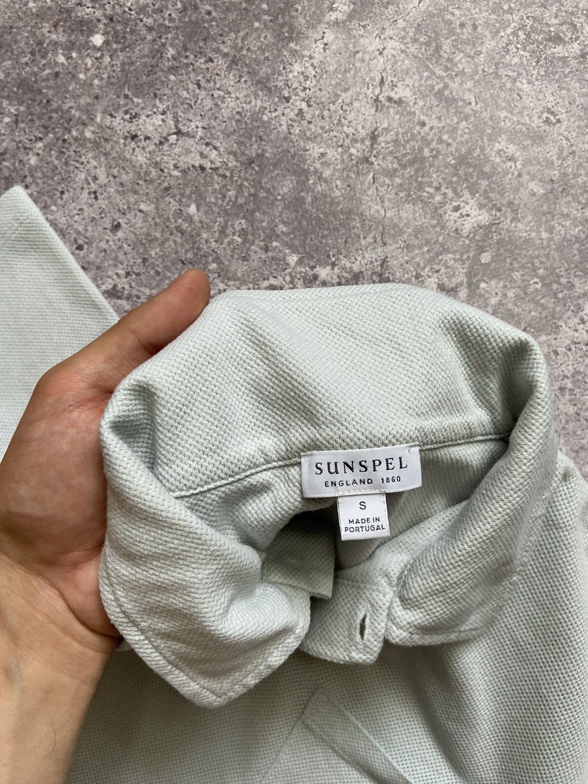 Sunspel Sunspel Gray Riviera Pocket Polo - Size S Size US S / EU 44-46 / 1 - 4 Thumbnail