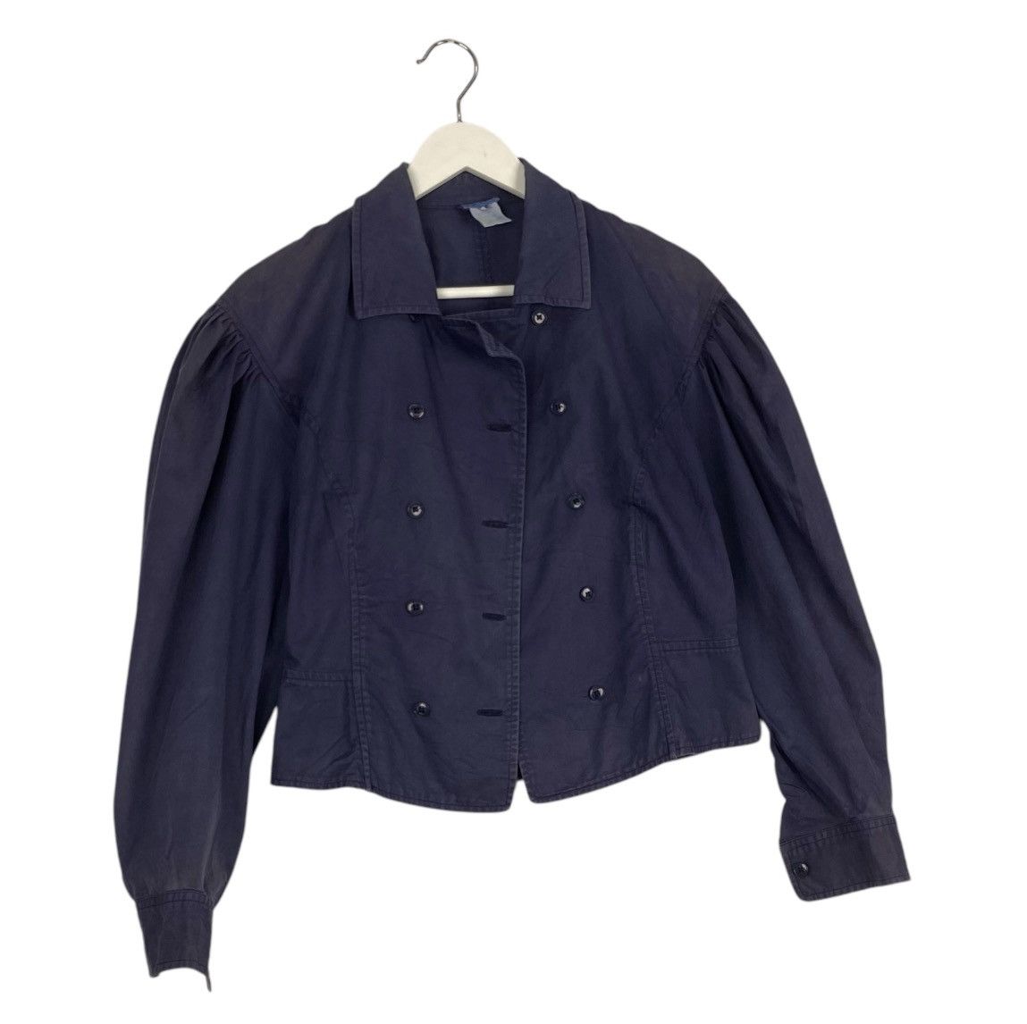 Kenzo × Vintage Kenzo paris cropped peacoat jacket Size ONE SIZE - 3 Thumbnail
