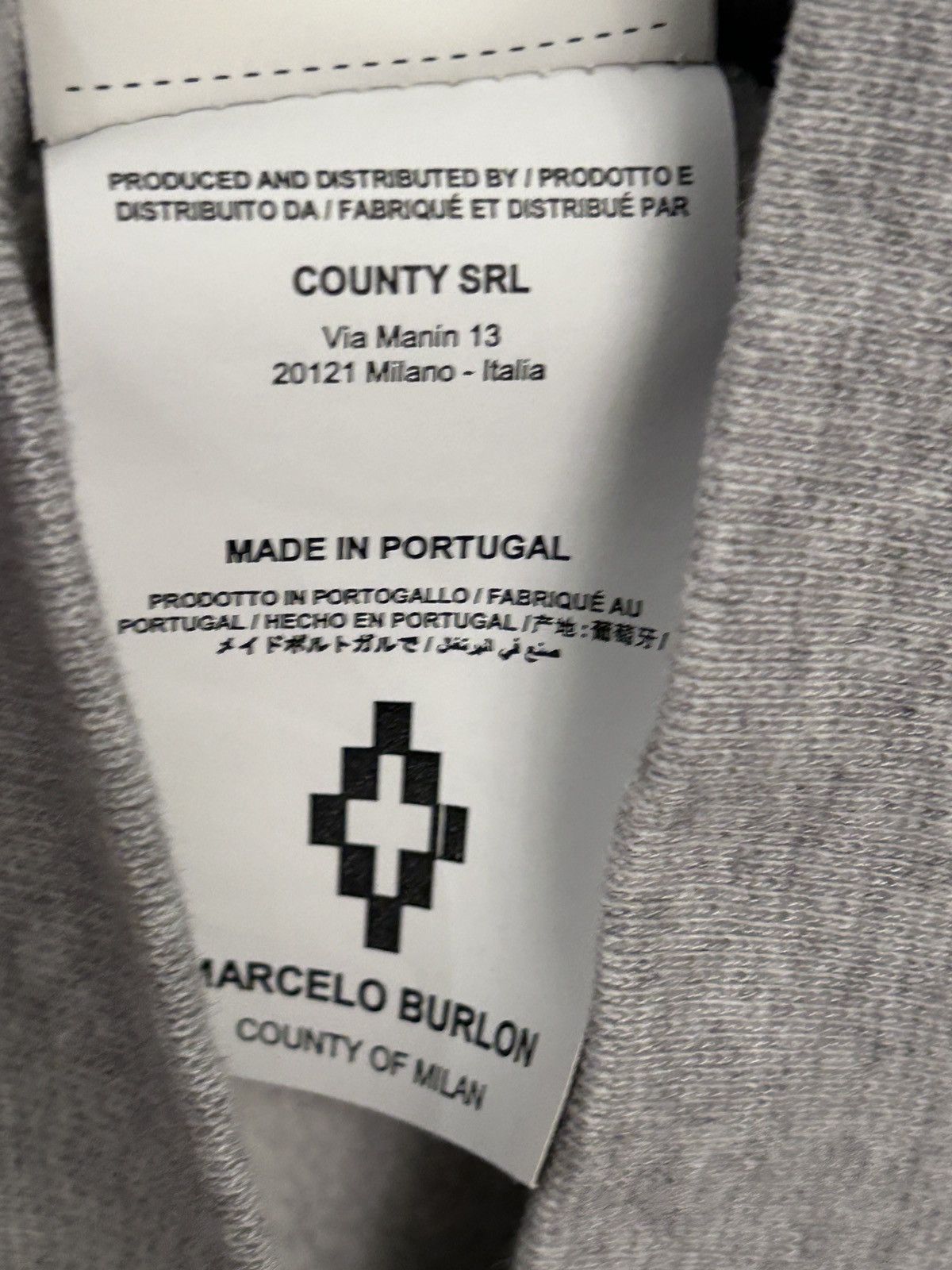 Marcelo Burlon Marcelo Burlon County of Milan x NBA Grey hoodie M Size US M / EU 48-50 / 2 - 6 Thumbnail