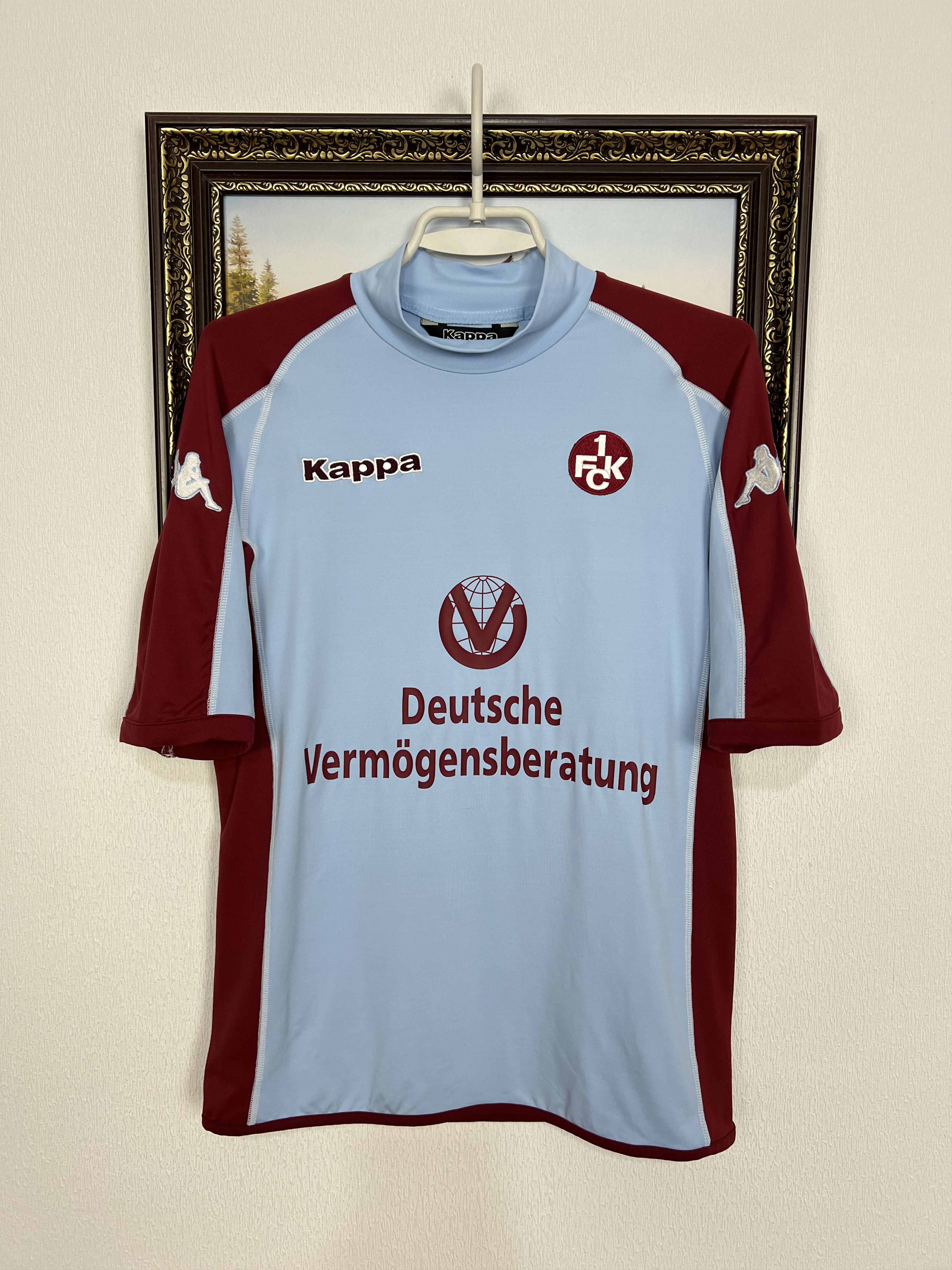 Kappa 1. FC Kaiserslautern football shirt Soccer Jersey Trikot Size US M / EU 48-50 / 2 - 1 Thumbnail