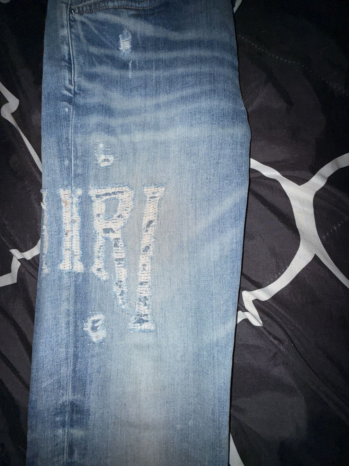 Amiri 🔥 Amiri logo jeans 🔥 Size US 31 - 3 Thumbnail