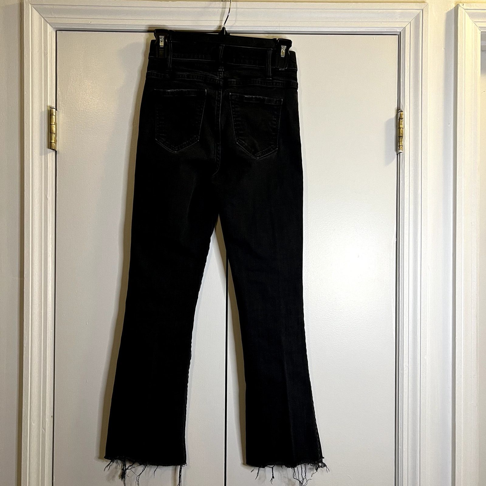 MOTHER Mother The Hustler Ankle Fray Not Guilty Flare Jeans Size 25" / US 0 / IT 36 - 4 Thumbnail
