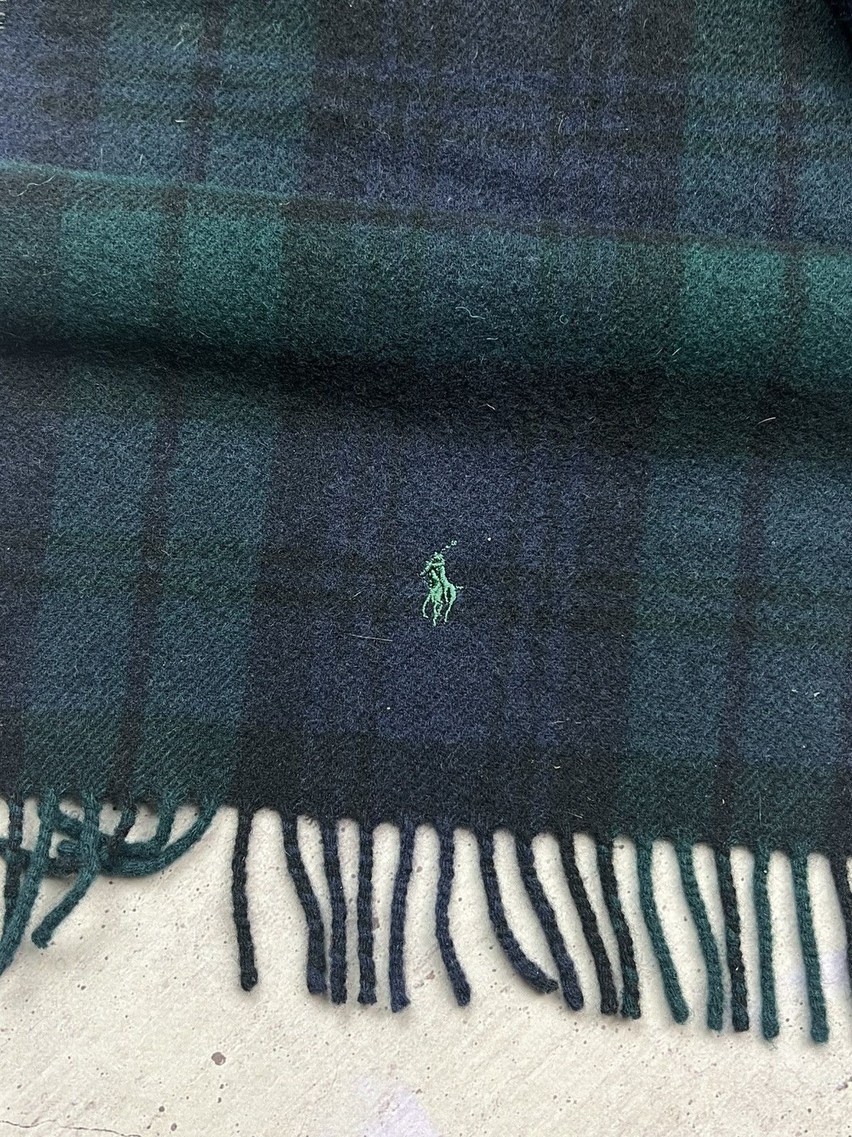 Polo Ralph Lauren × Vintage Vintage Polo Ralph Lauren Muffler Wool Scarves Size ONE SIZE - 5 Thumbnail