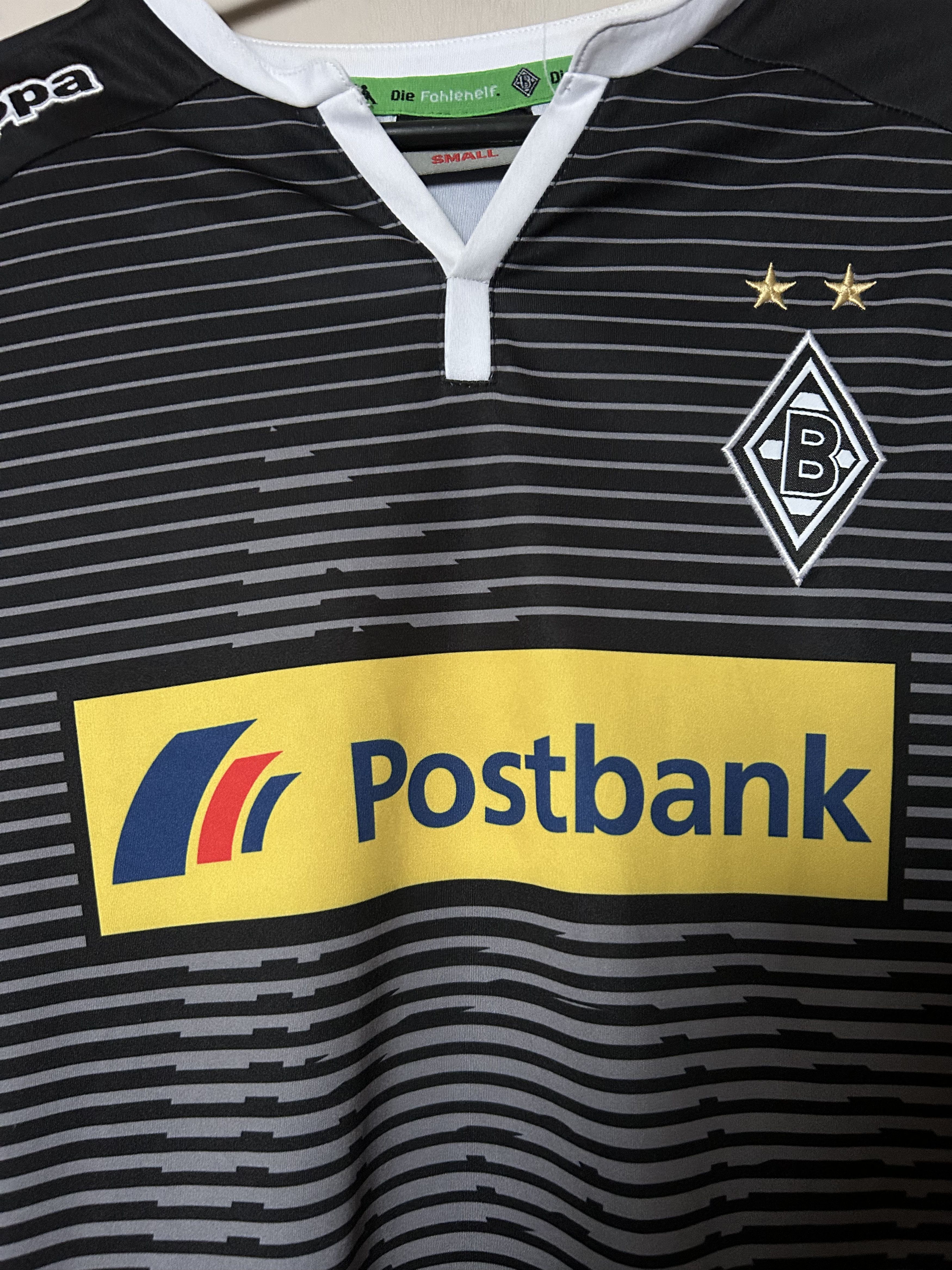 Kappa BORUSSIA MONCHENGLADBACH 2015 - 2016 - Kappa - S - UNIQUE Size US S / EU 44-46 / 1 - 4 Thumbnail