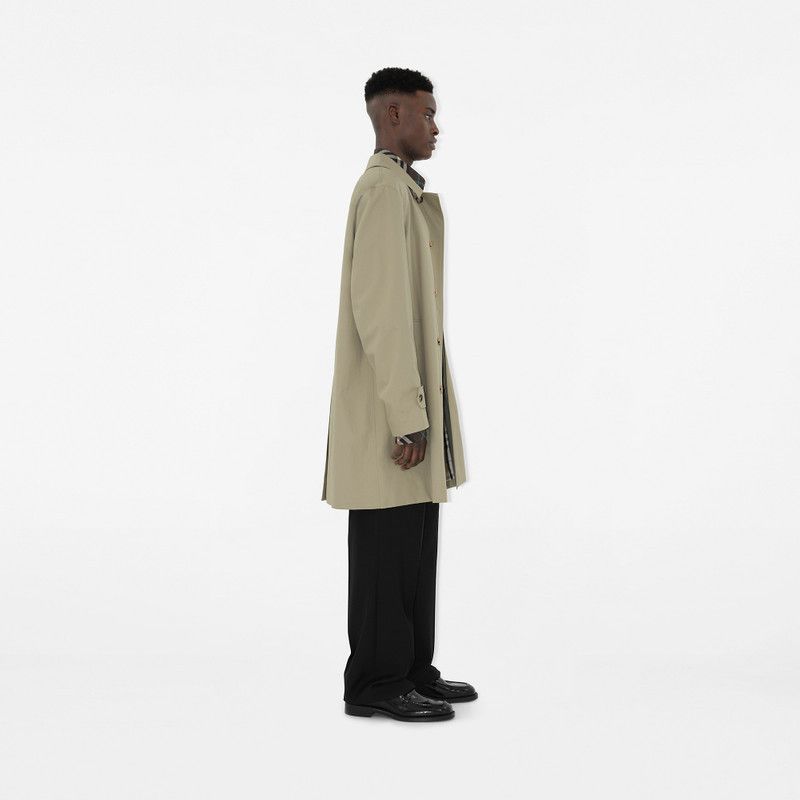 Burberry o1w1db10326 Long Gabardine Car Coat in Light Green Size US M / EU 48-50 / 2 - 3 Thumbnail