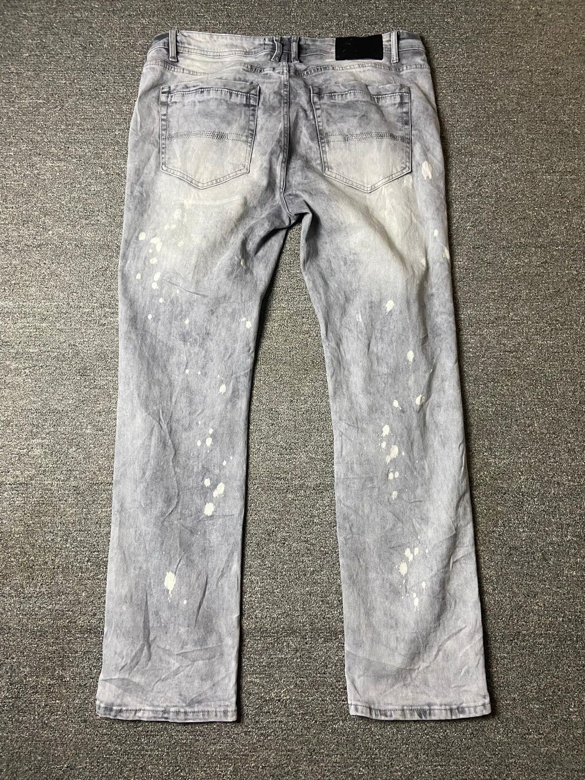 Japanese Brand Switch Remarkable Distressed Denim Jeans (145) Size US 39 - 2 Thumbnail