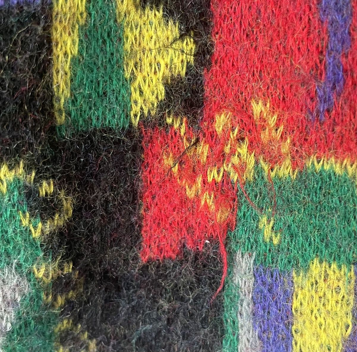 Japanese Brand VINTAGE GIVY JACKET MULTICOLOUR WOOL JAPAN Size US S / EU 44-46 / 1 - 4 Thumbnail