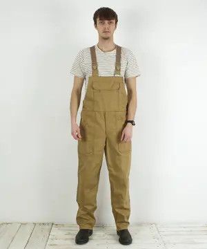 Le Laboureur Formtex S Sanfor Dungarees Work Pants Sleeveless Jumpsuit Size US 32 / EU 48 - 1 Thumbnail