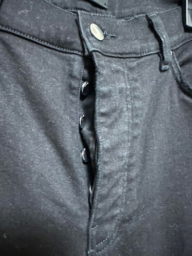 Amiri o1orln1125 Distressed Denim Pants in Black Size US 34 / EU 50 - 2 Thumbnail