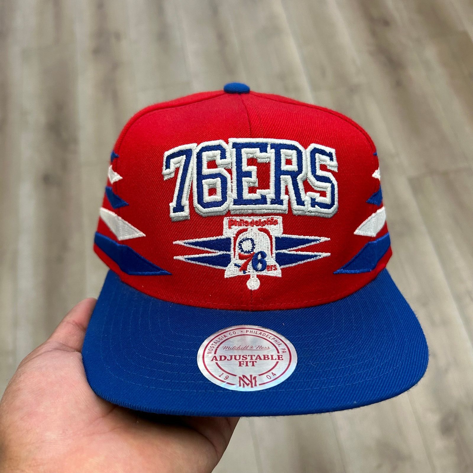Mitchell & Ness Mitchell & Ness Philadelphia 76ers Hardwood snapback hat cap Size ONE SIZE - 2 Thumbnail