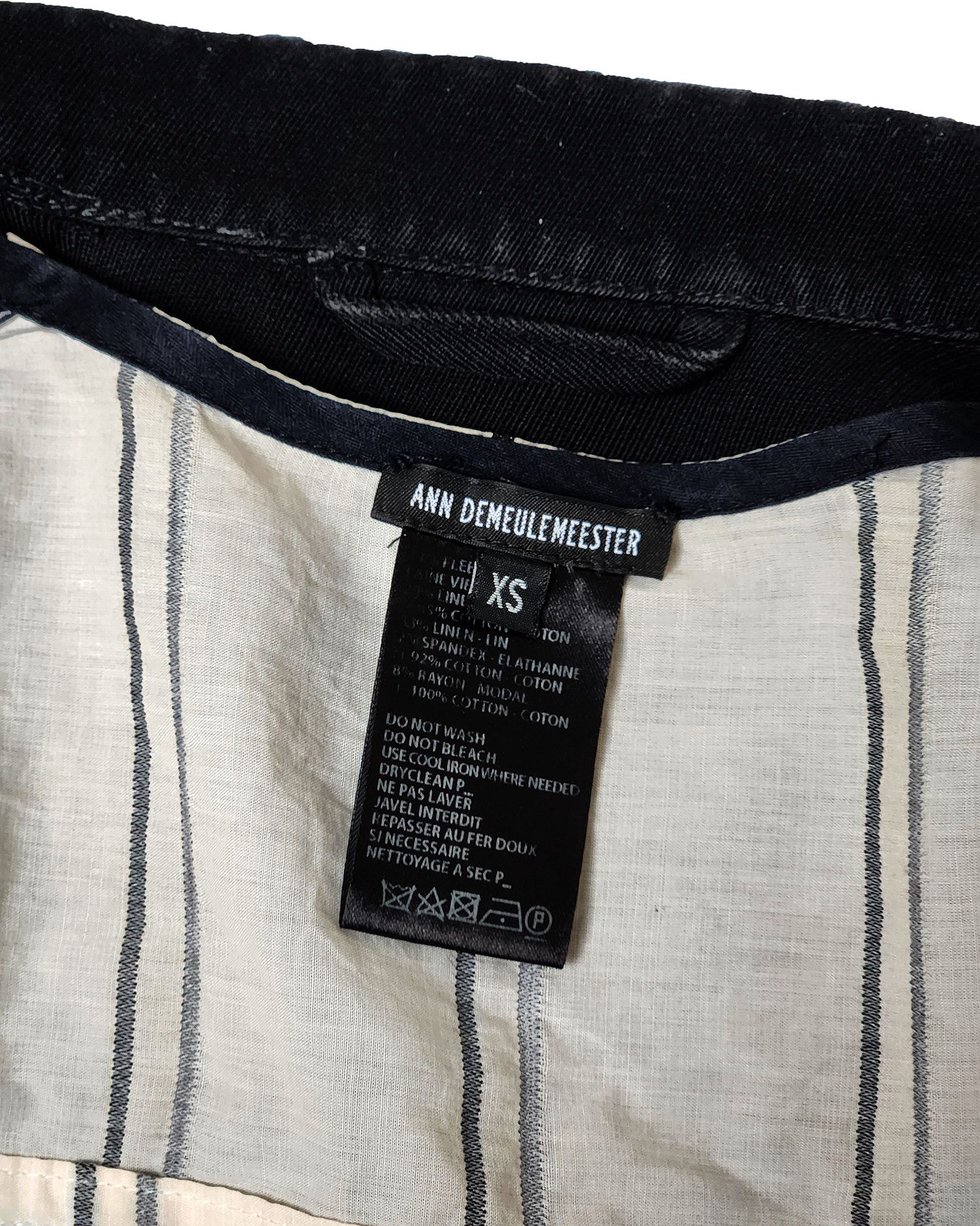 Ann Demeulemeester Ann Demeulemeester SS16 Transformable Trucker Jacket Size US XS / EU 42 / 0 - 9 Thumbnail
