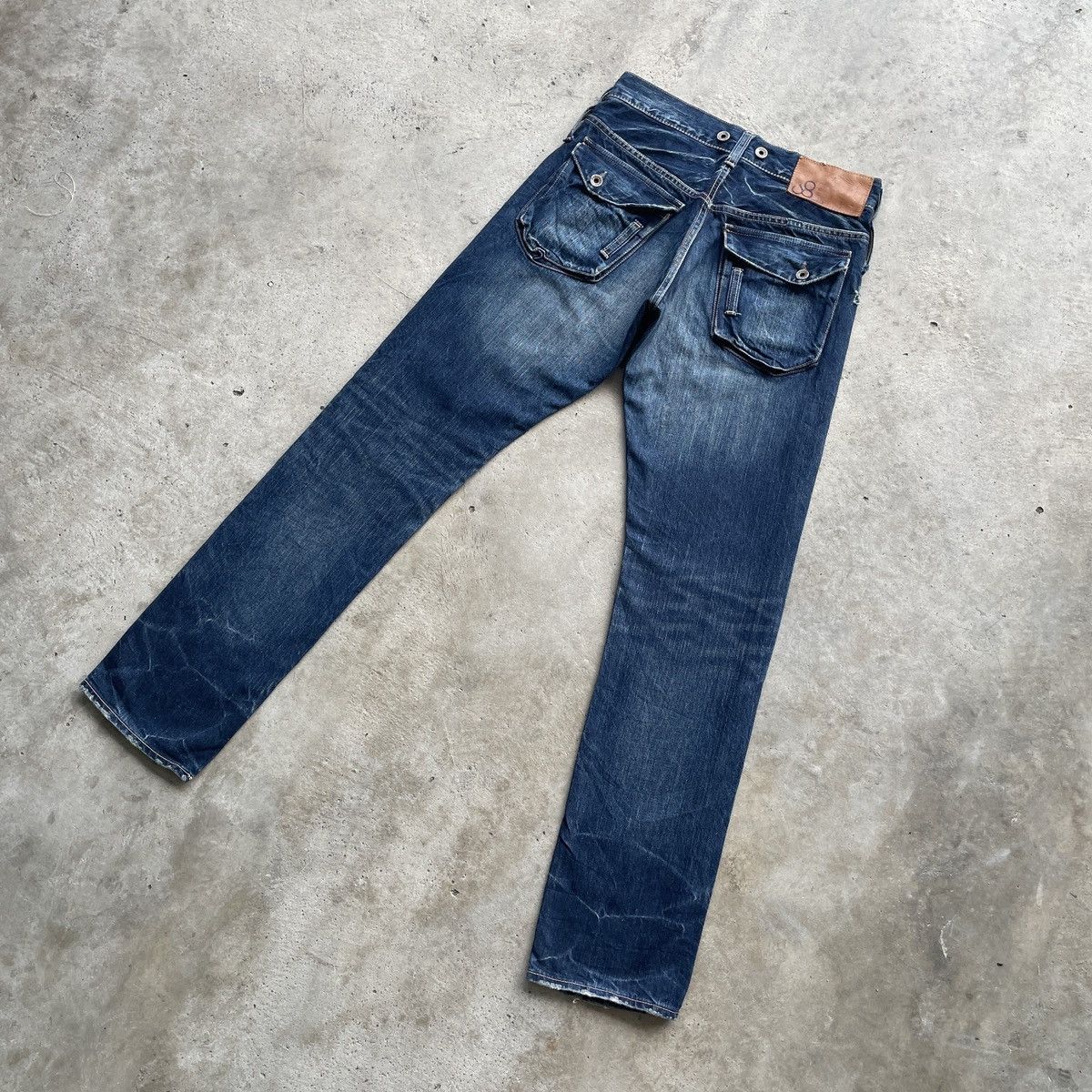 If Six Was Nine W30💥 Vintage John Bull Japan Jeans Faded Denim Pants Size US 30 / EU 46 - 11 Thumbnail