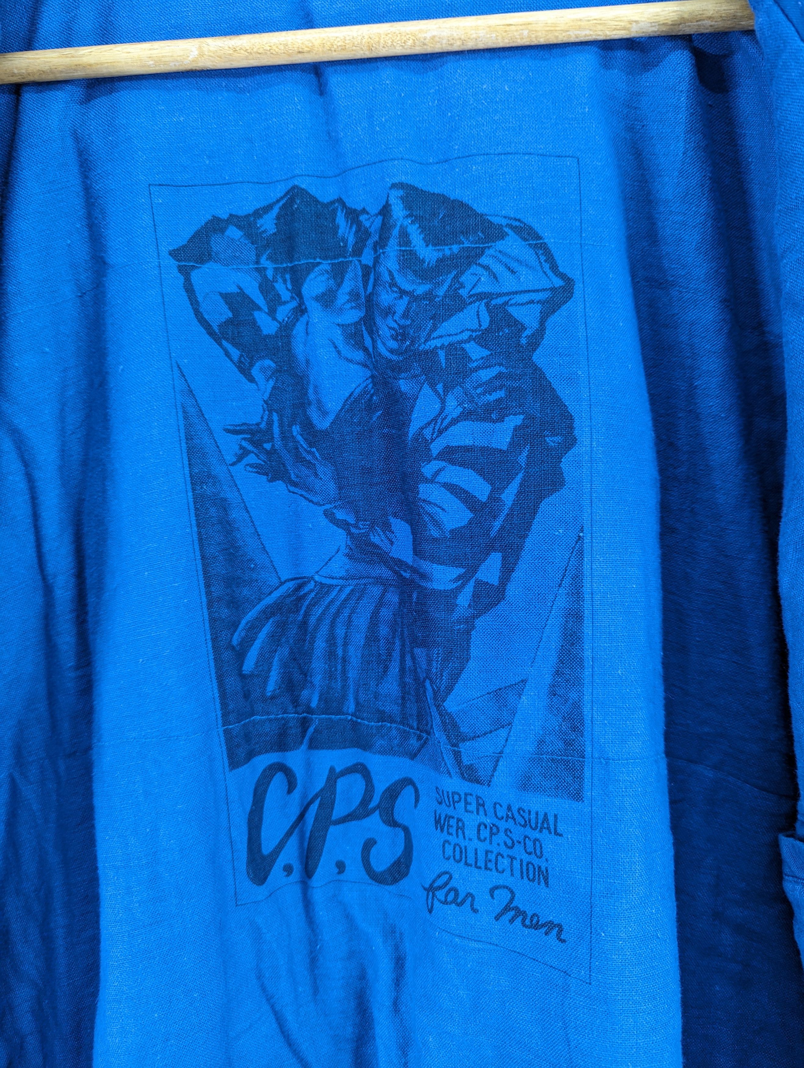 Japanese Brand 🔥Vintage C.P.S Collection Bomber Button Ups Jacket Size US L / EU 52-54 / 3 - 14 Thumbnail