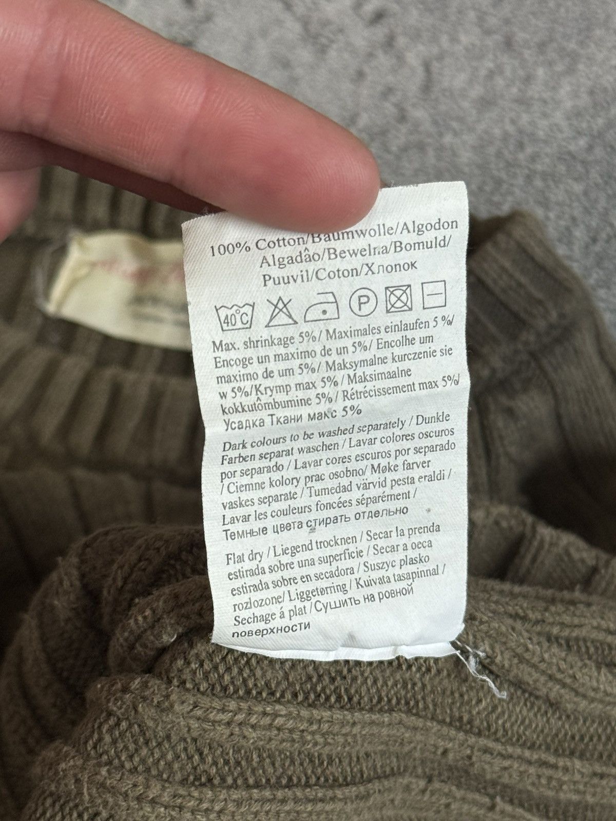 Japanese Brand Archive stripe crazy y2k avantgarde sweater jumper L.G.B. Size US L / EU 52-54 / 3 - 11 Thumbnail