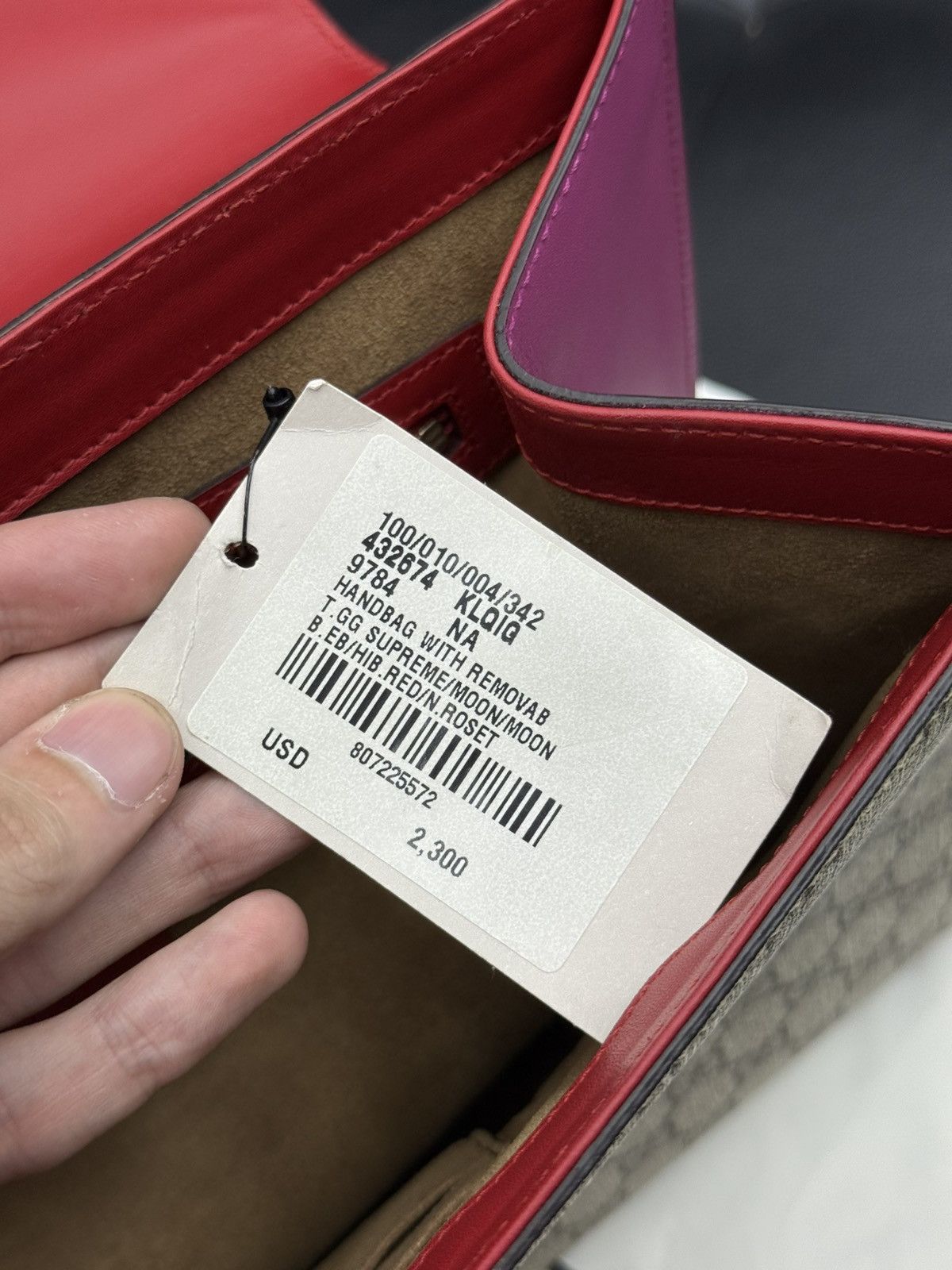 Gucci Gucci GG Supreme Handbag Shoulder Bag Padlock Purse $2300 Size ONE SIZE - 20 Thumbnail