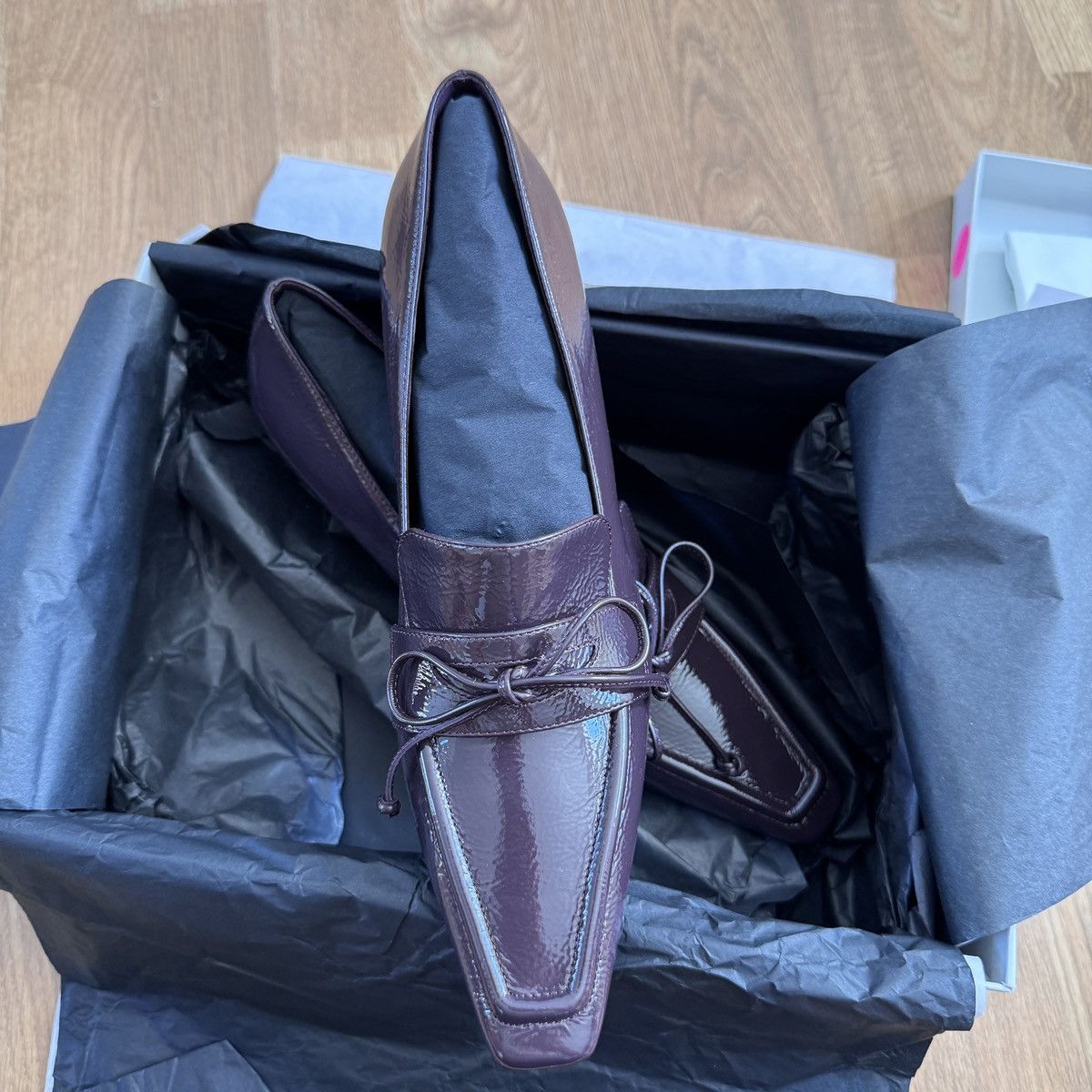 Burberry Burberry Storm 50mm leather pumps In Purple Size 38 Size US 8 / IT 38 - 7 Thumbnail