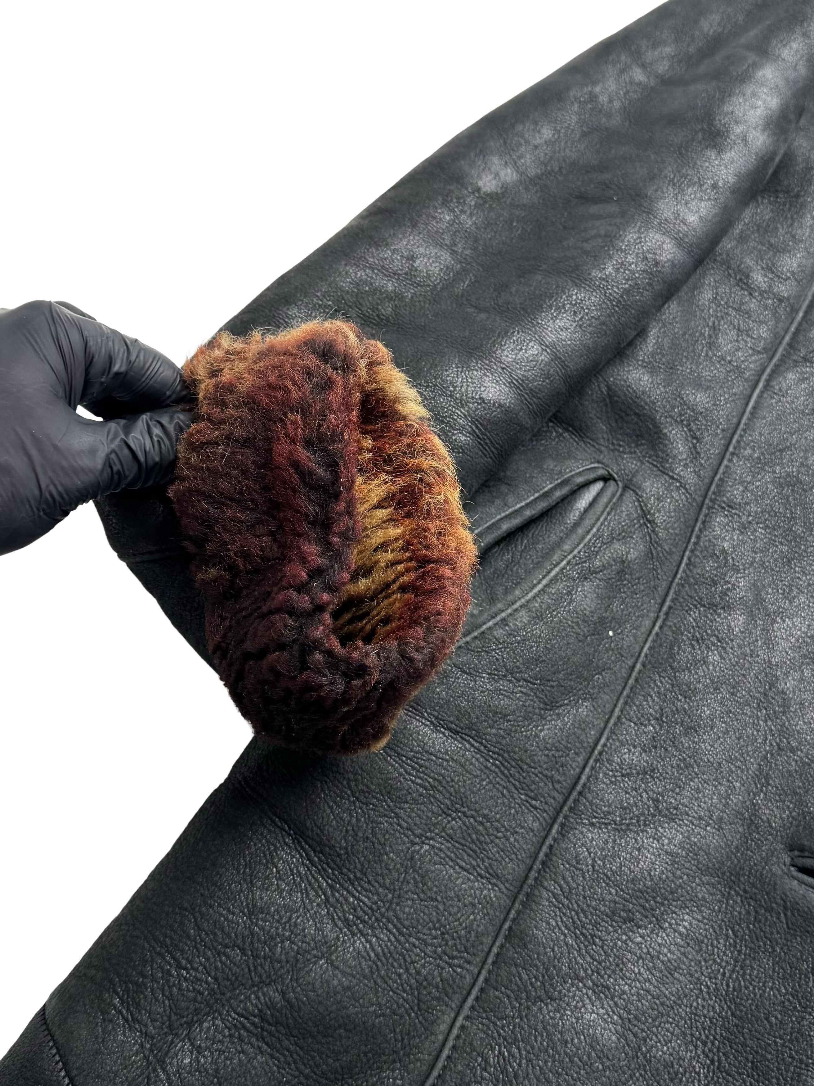 Vintage Vintage Real Sheepskin Coat Size XS / US 0-2 / IT 36-38 - 9 Thumbnail