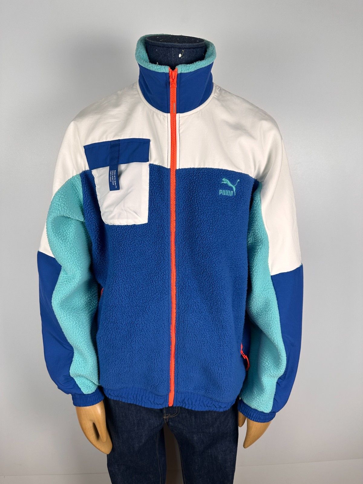Puma Puma Mens XTG Trail Woven FZ Deep Fleece Jacket L Size US L / EU 52-54 / 3 - 1 Thumbnail