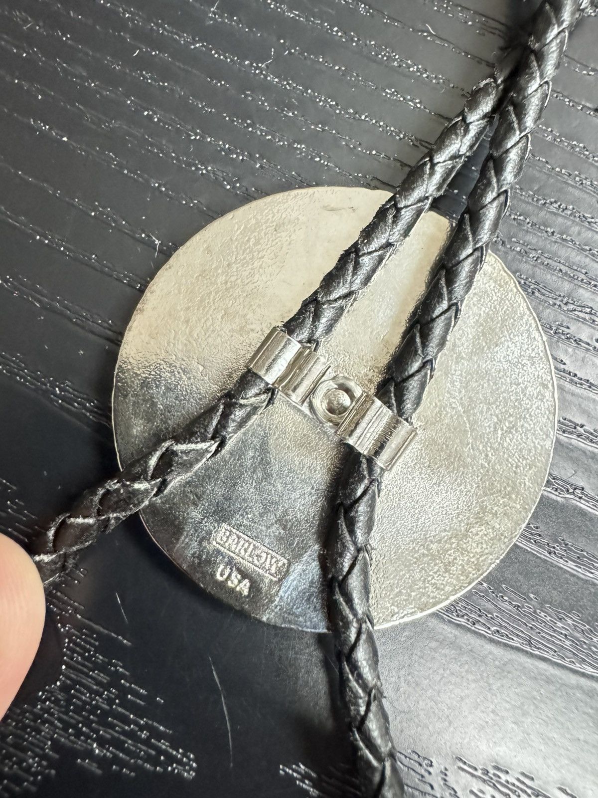 Vintage Vintage bolo tie barlow .925 silver Size ONE SIZE - 4 Thumbnail